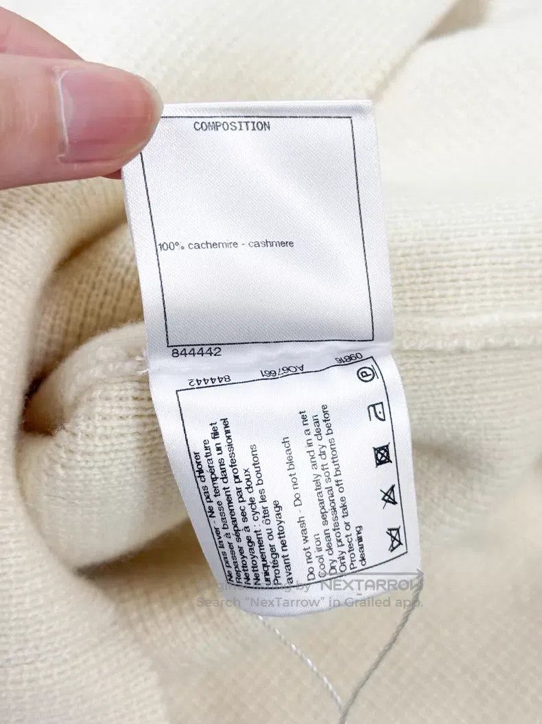 Chanel Chanel Full-body pearl embroidered rudder gem button soft Size XS / US 0-2 / IT 36-38 - 7 Thumbnail