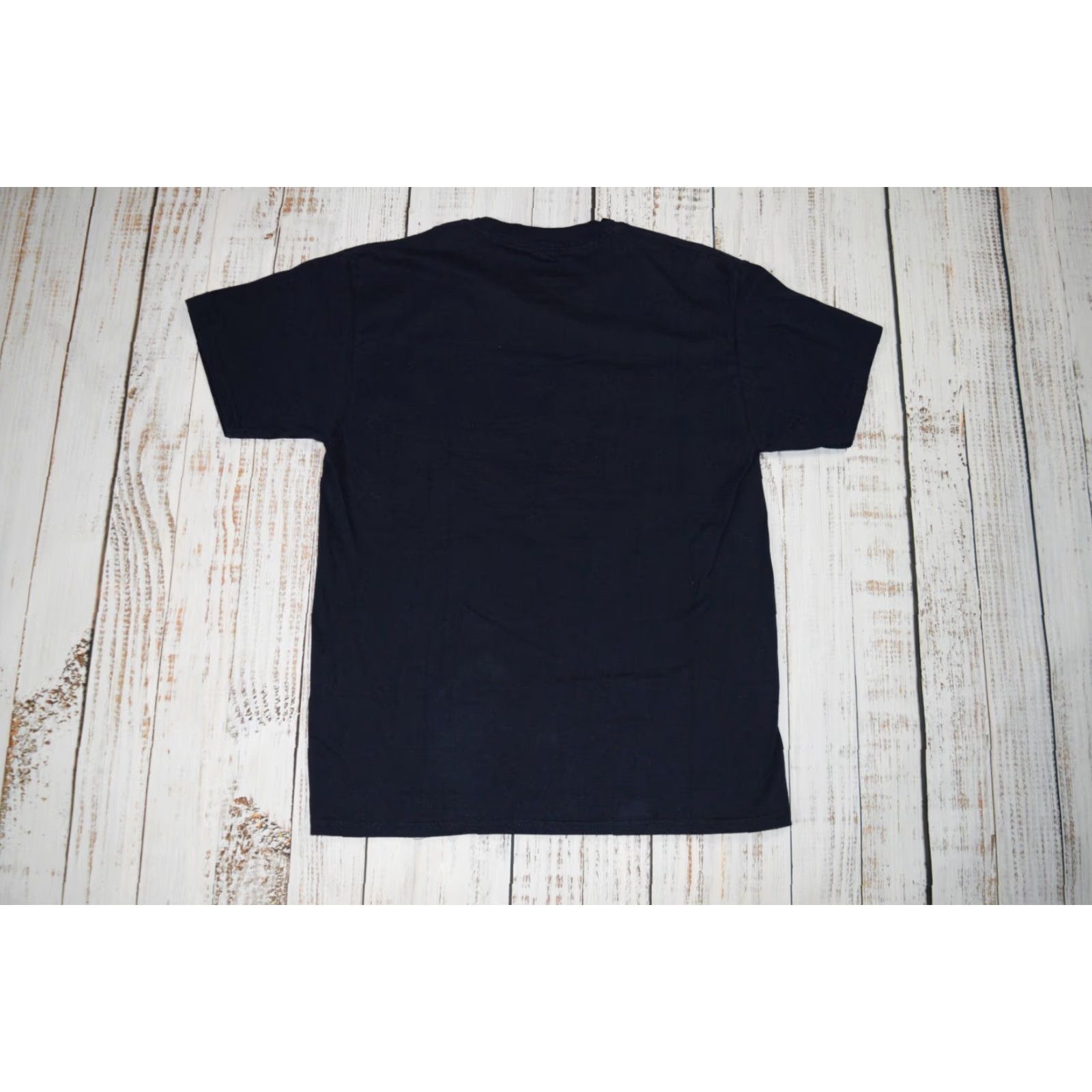 Vintage VINTAGE HANES BEEFY ROBIN HOOD T-SHIRT BROADWAY BLACK SHORT SLEEVE MEDIUM 90s MENS Size US M / EU 48-50 / 2 - 4 Thumbnail