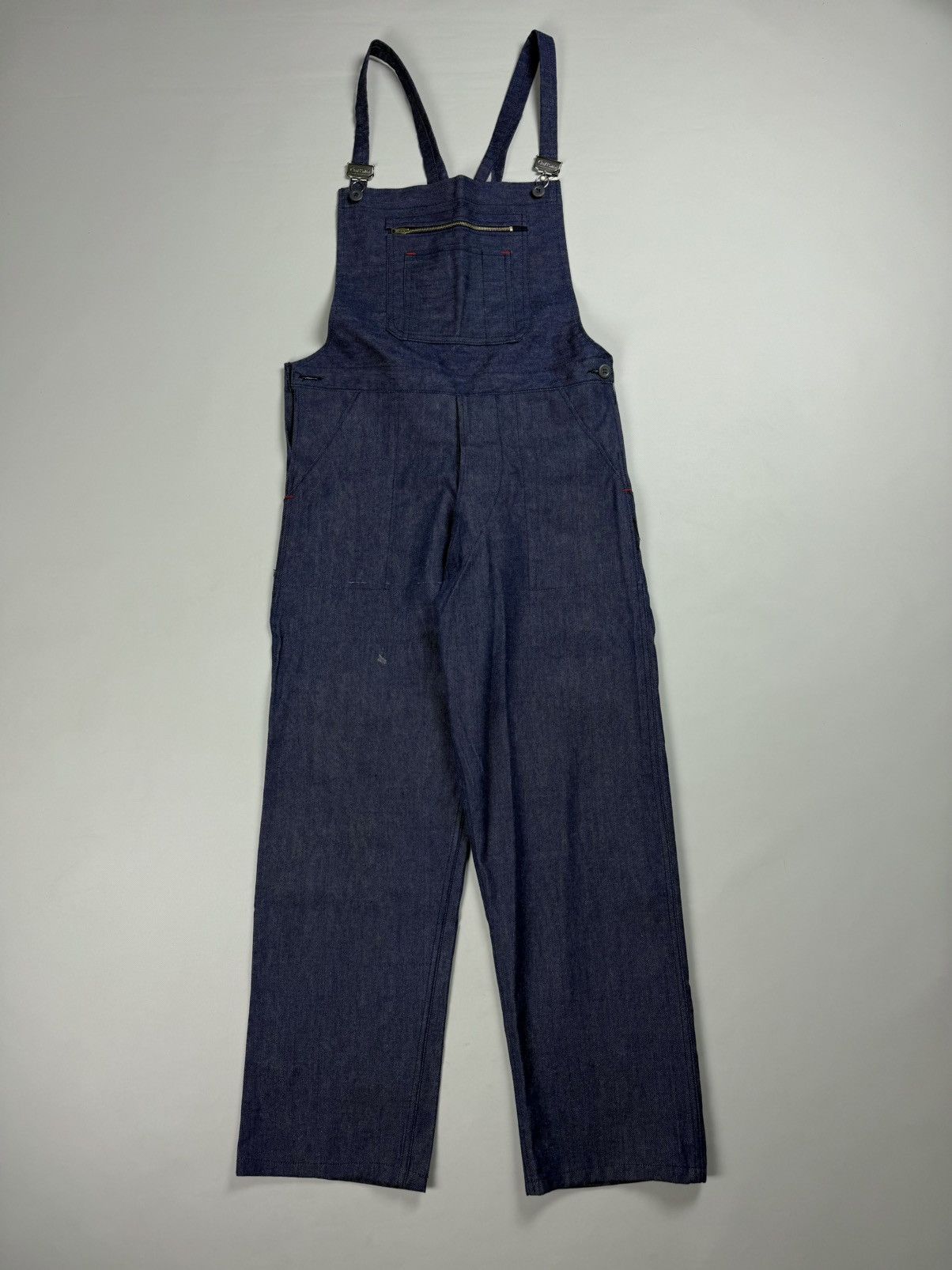 Craftsman × Vintage Deadstock VTG Craftsman Workwear Sanfor Shrunk Overalls Bib Size US 36 / EU 52 - 1 Thumbnail