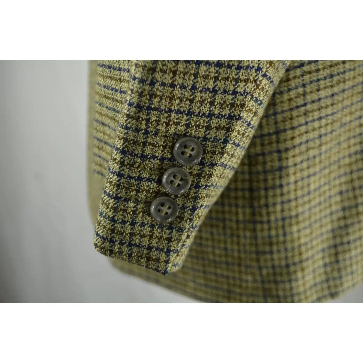Designer × Vintage Vintage Christian Berg Blazer Size 42S US Silk Wool y56 Size 42S - 5 Thumbnail