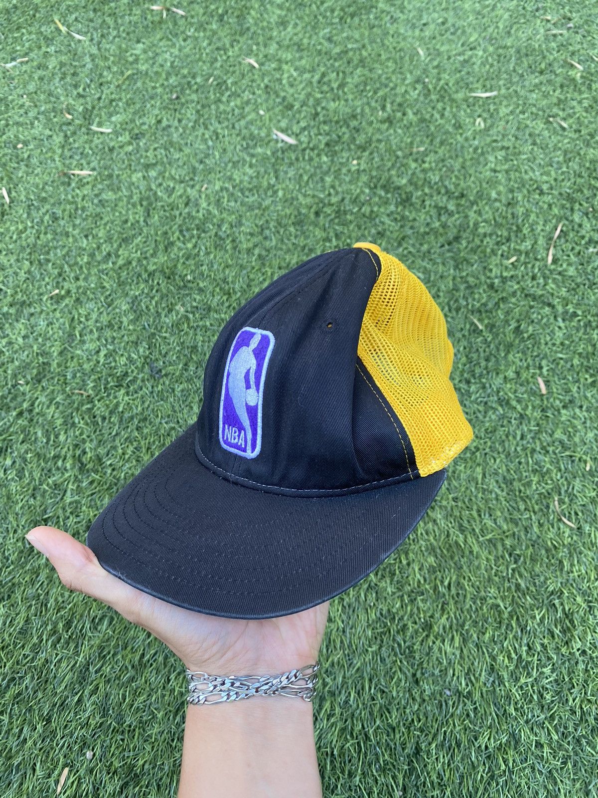 NBA × Reebok × Vintage VINTAGE REBOKK LAKERS HAT Size ONE SIZE - 1 Thumbnail
