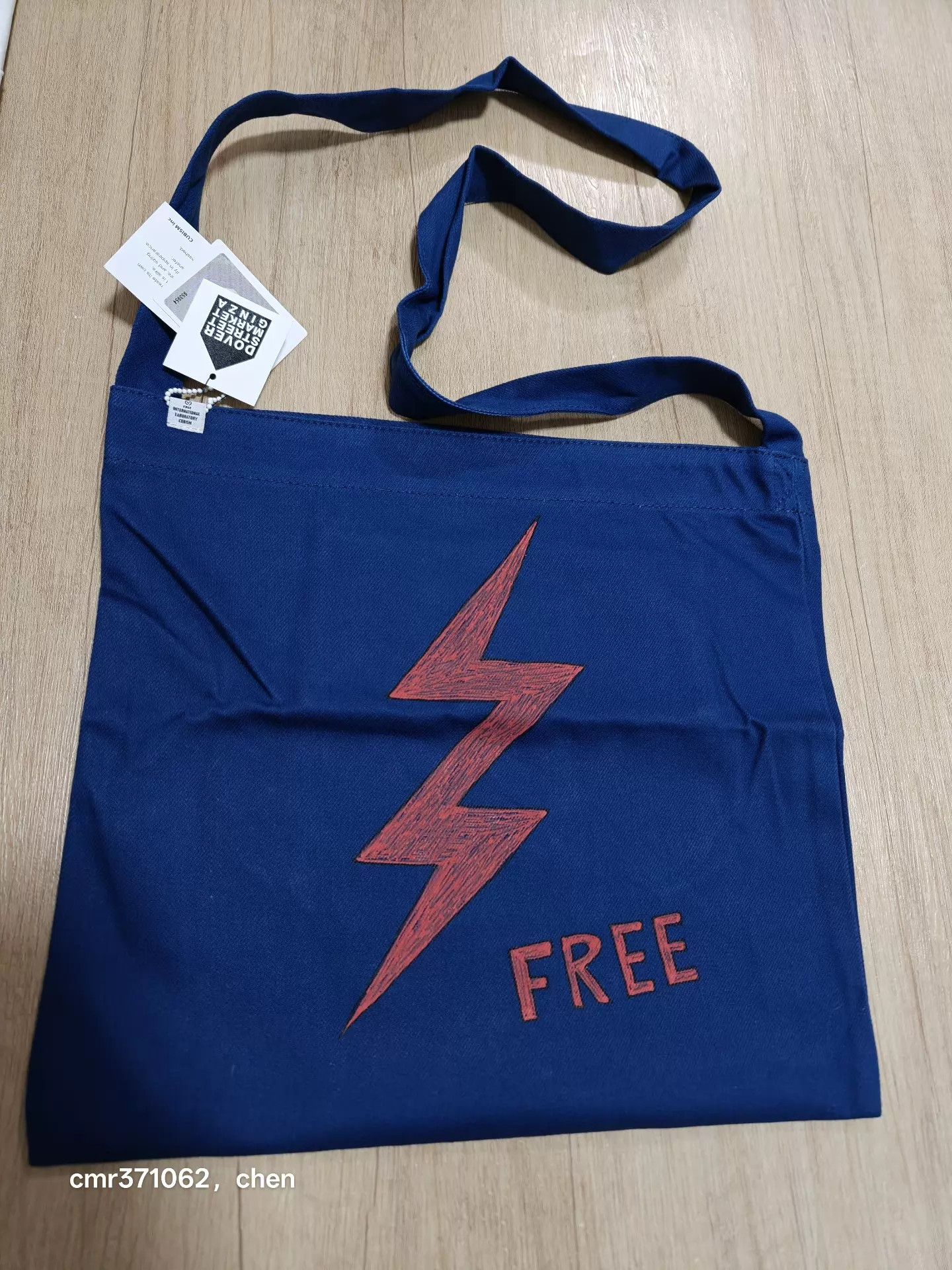 Visvim VISVIM 17SS SPOT MUSETTE BAG (FREE) Blue Cross/Shoulder Bag Size ONE SIZE - 1 Thumbnail