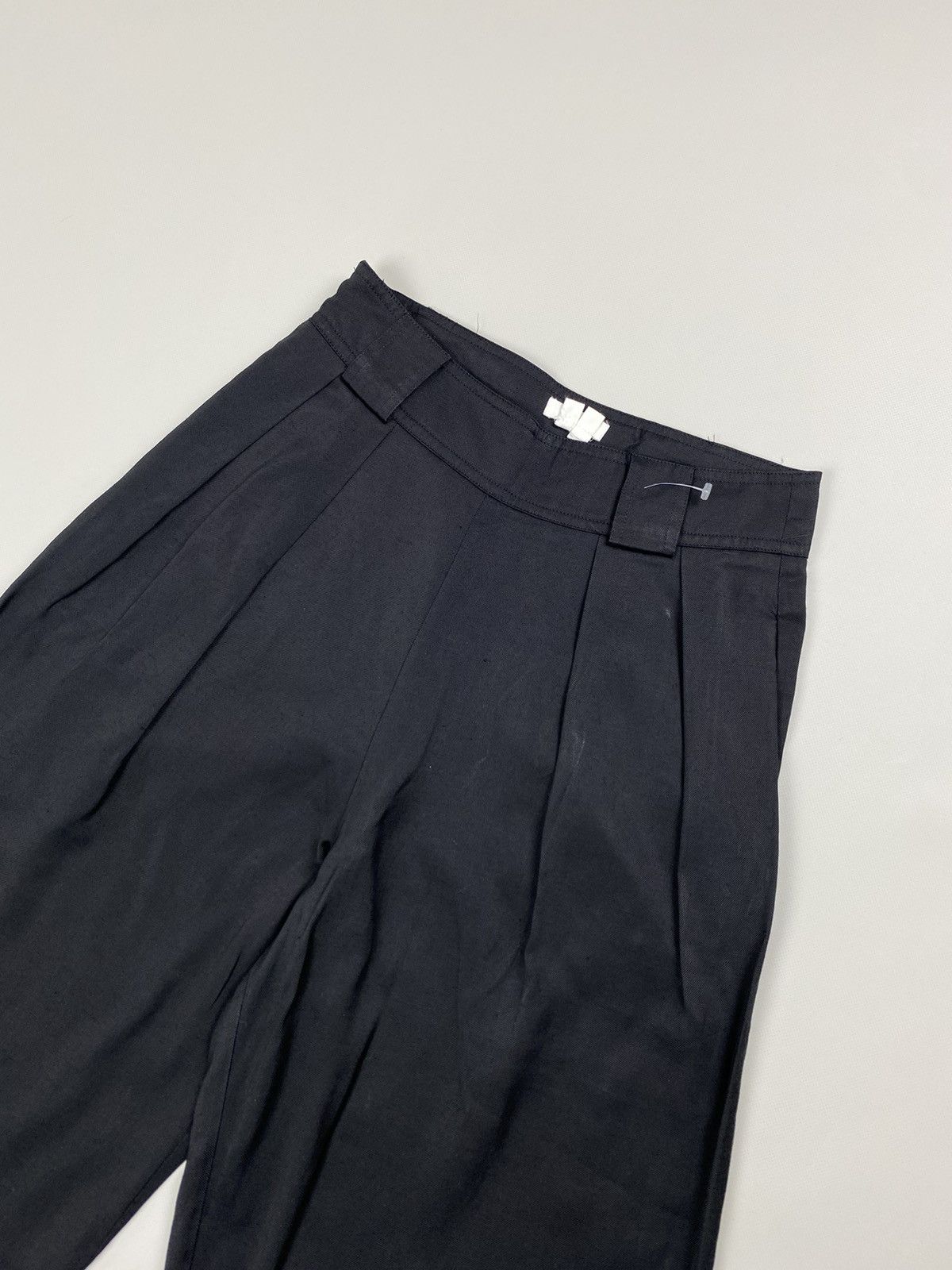 Helmut Lang Helmut Lang ladies wide leg cropped pants trousers Size 26" / US 2 / IT 38 - 4 Thumbnail