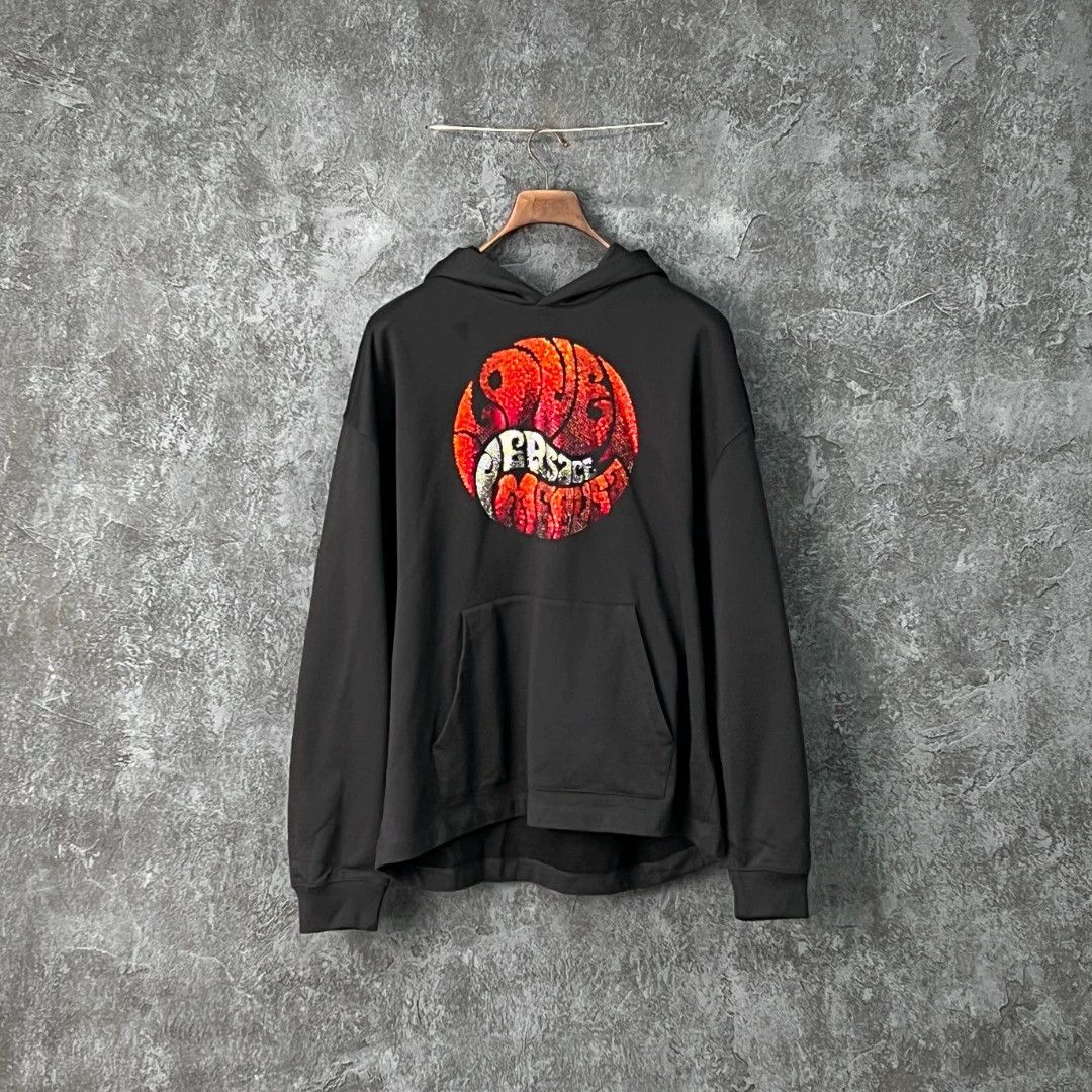 Versace Versace Logo Crystal Cotton Sweatshirt Size US S / EU 44-46 / 1 - 1 Thumbnail