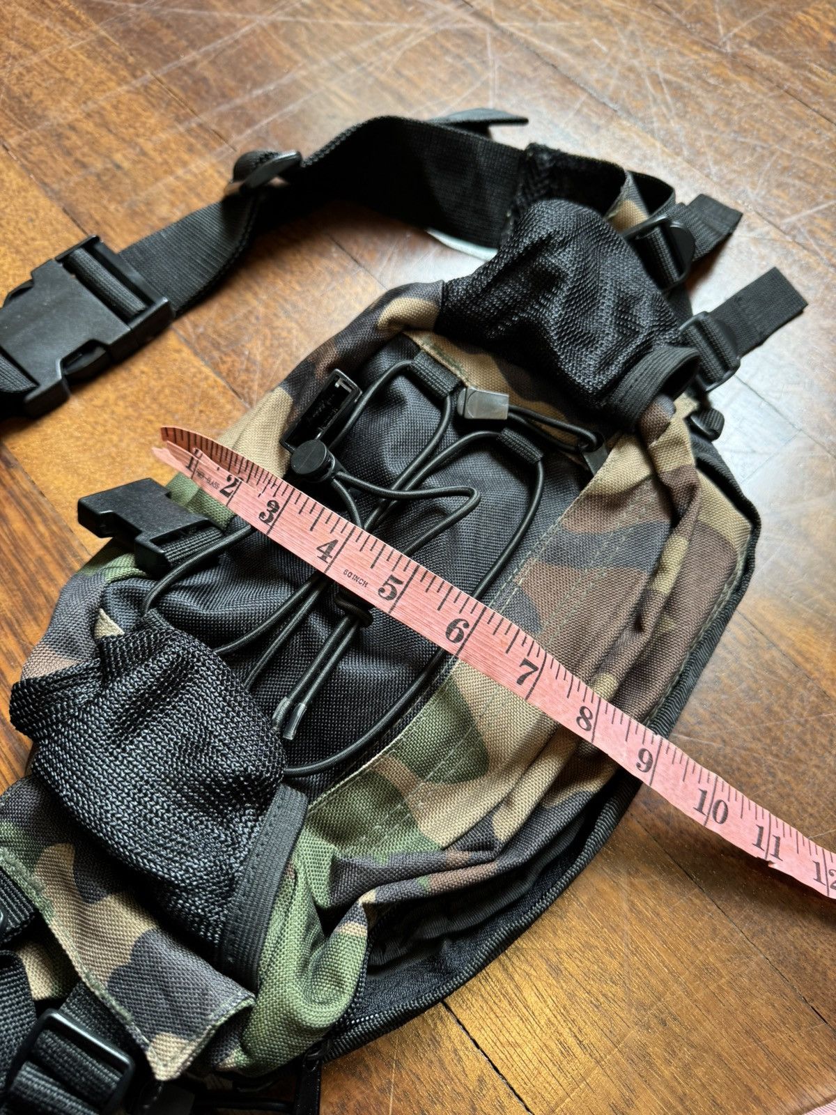 Japanese Brand SOIL CAMOUFLAGE PATTERN WAIST BAG Size ONE SIZE - 9 Thumbnail