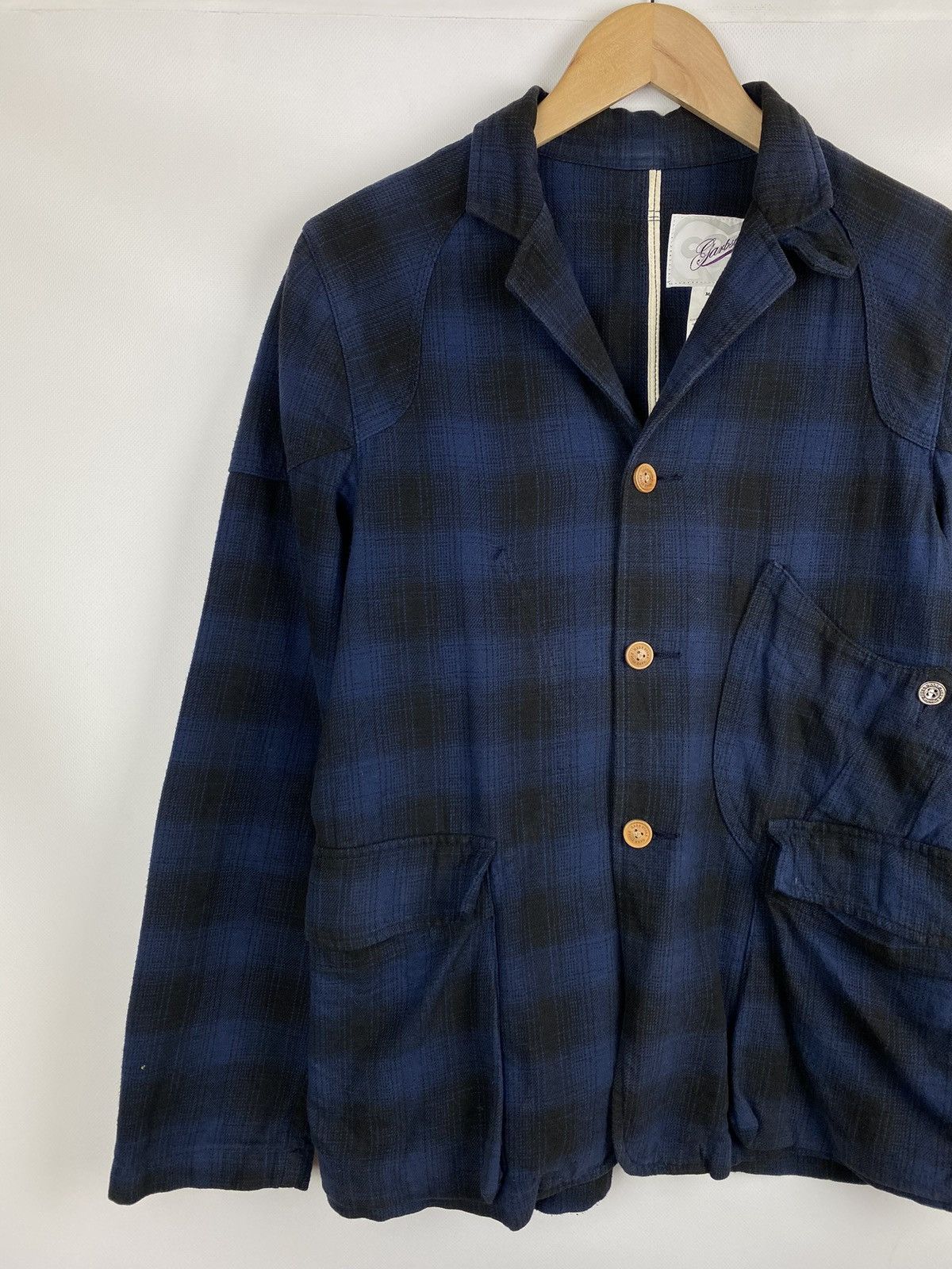 Garbstore × Japanese Brand Garbstore checked workwear Japanese style blazer jacket Size US M / EU 48-50 / 2 - 2 Thumbnail