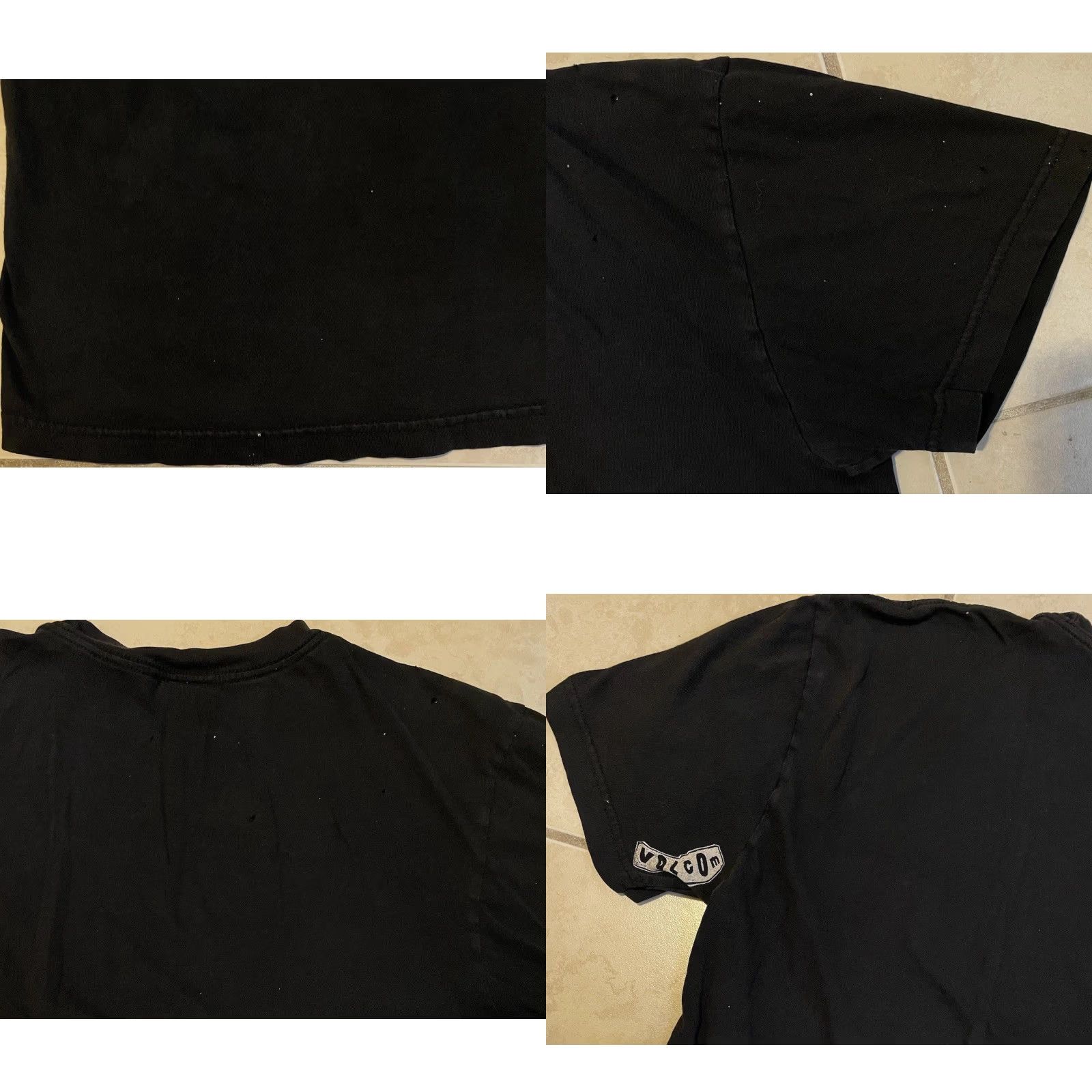 Quiksilver Vtg Volcom Faded Distress Shirt M Surf Skate Grunge Billabong Gotcha OP 90s Y2K Size US M / EU 48-50 / 2 - 10 Thumbnail