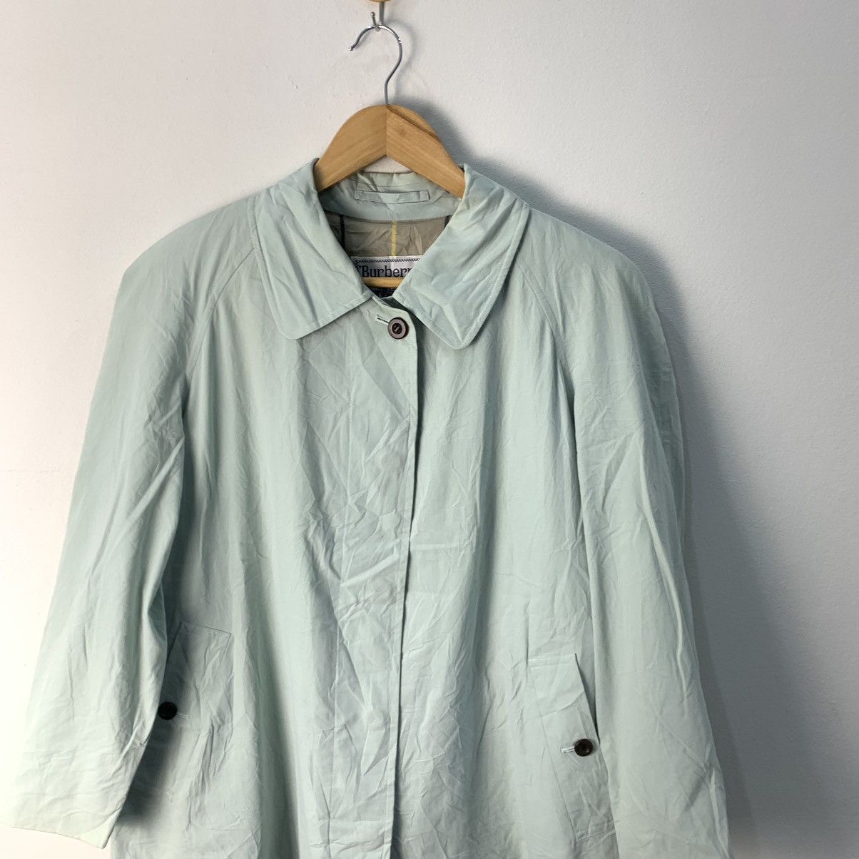 Burberry × Vintage Vintage Burberry's Trench Coat / Long Jacket Nova Check Size US L / EU 52-54 / 3 - 6 Thumbnail