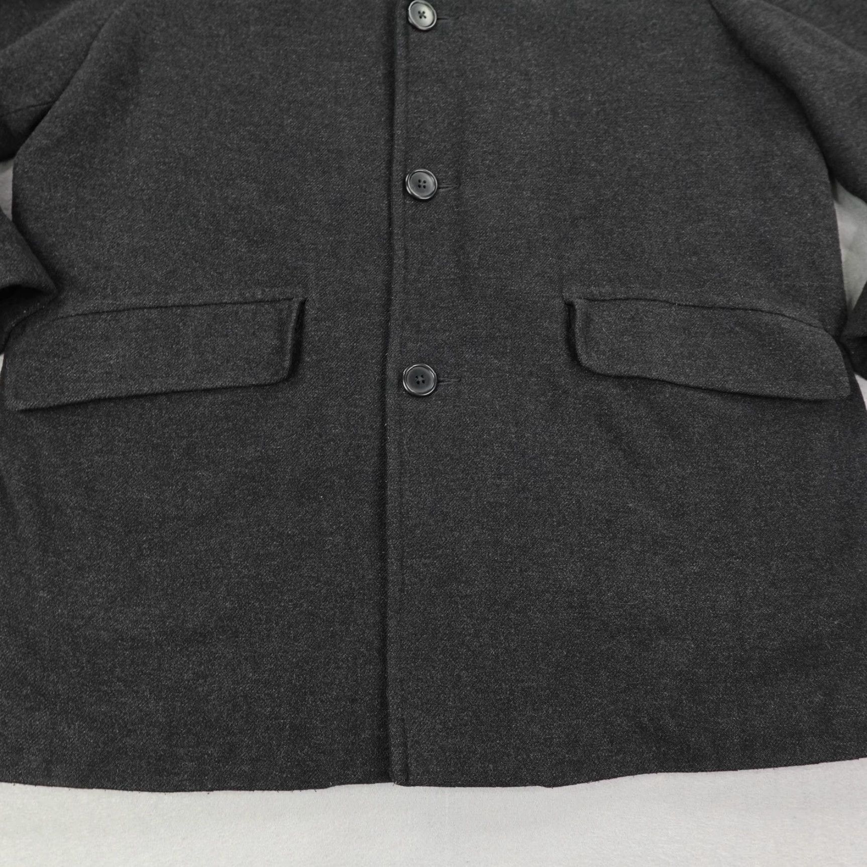 J.Crew Vintage J Crew Jacket Men XL Gray Wool Blend Quilt Lined Driver Car Coat Oarsman Size US XL / EU 56 / 4 - 3 Thumbnail
