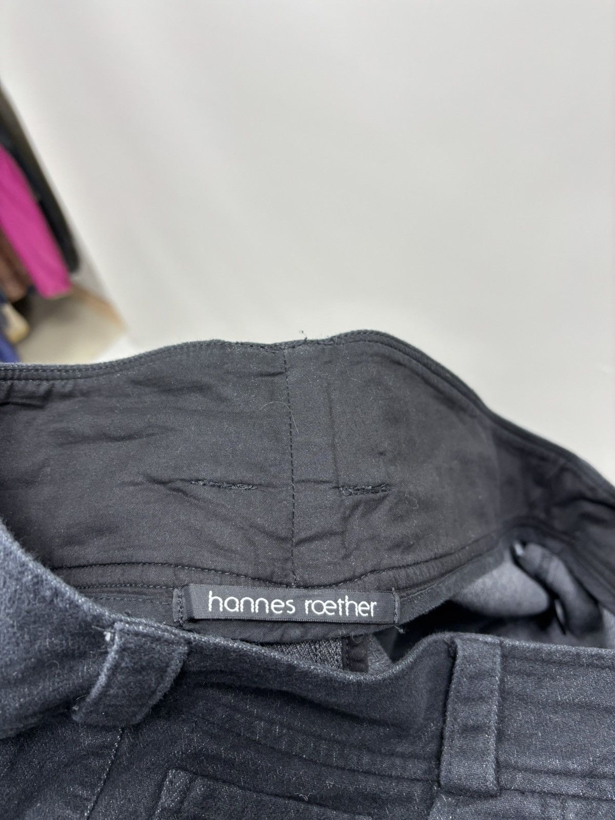 hannes roether Womens pants Hannes Roether Size XL Color Blue Size 28" / US 6 / IT 42 - 7 Thumbnail