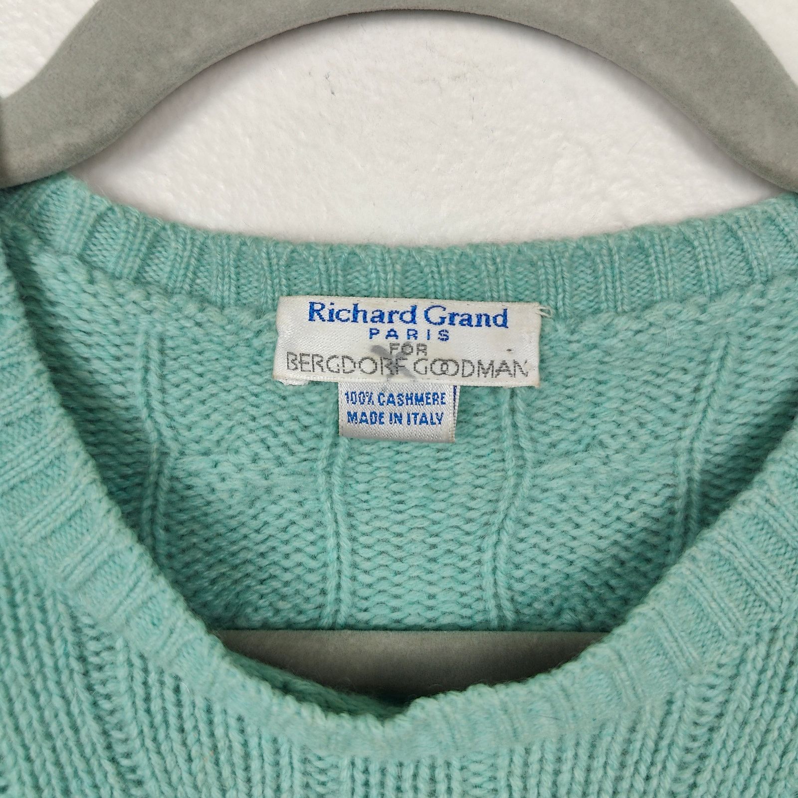 Other Vintage Richard Grand 100% Cashmere Sweater Womens Medium Size M / US 6-8 / IT 42-44 - 2 Thumbnail