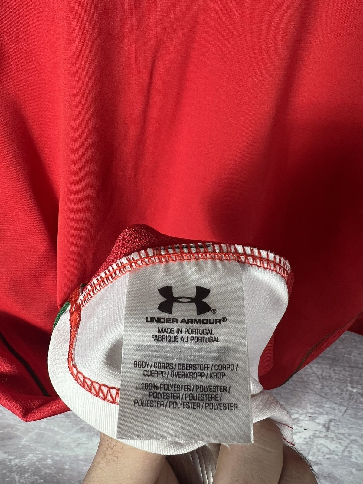 Under Armour Under Armour 2008 Wales Rugby Union Jersey Shirt Size US L / EU 52-54 / 3 - 8 Thumbnail