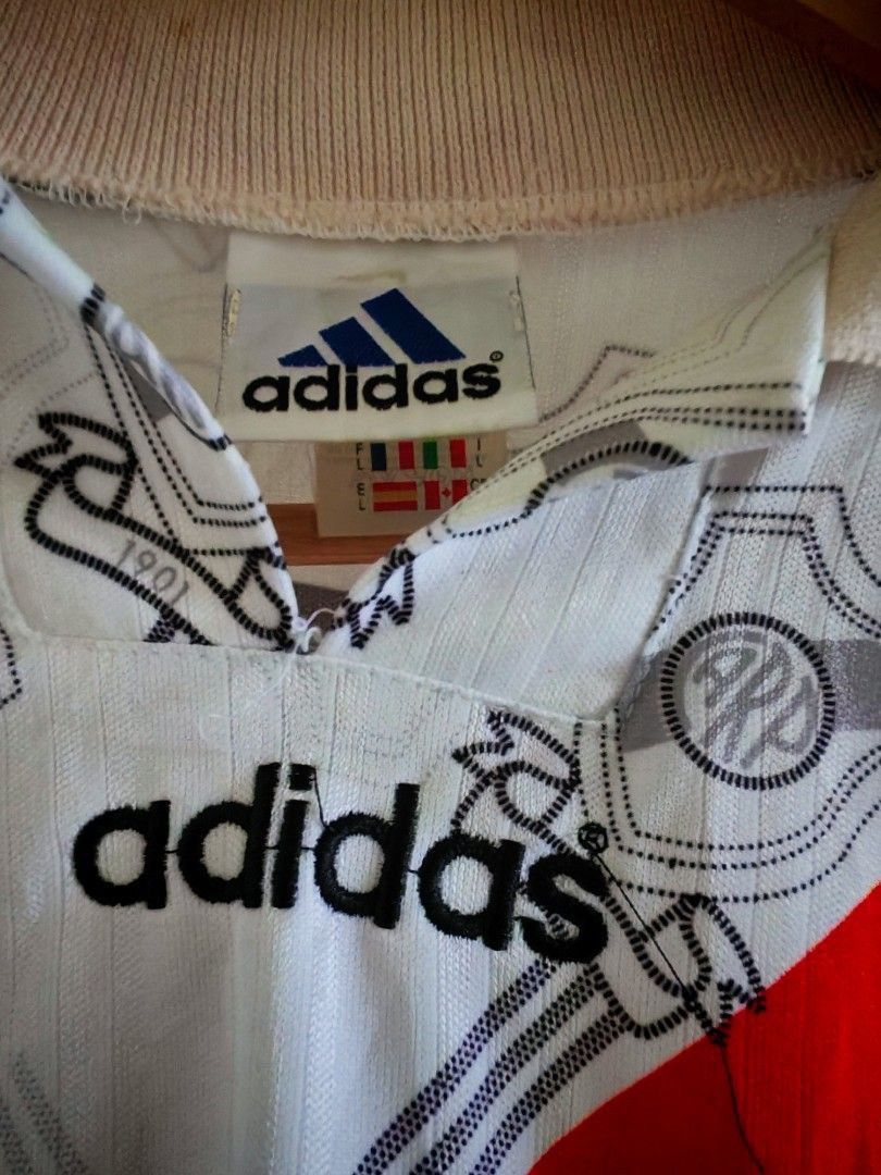 Adidas Adidas River Plate 96–98 Home LS Jersey Size US S / EU 44-46 / 1 - 6 Thumbnail