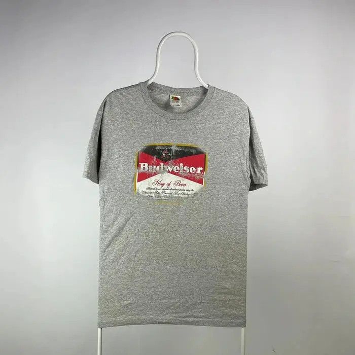 Band Tees Budweiser T-shirt band tee vintage size Large Size US L / EU 52-54 / 3 - 1 Thumbnail