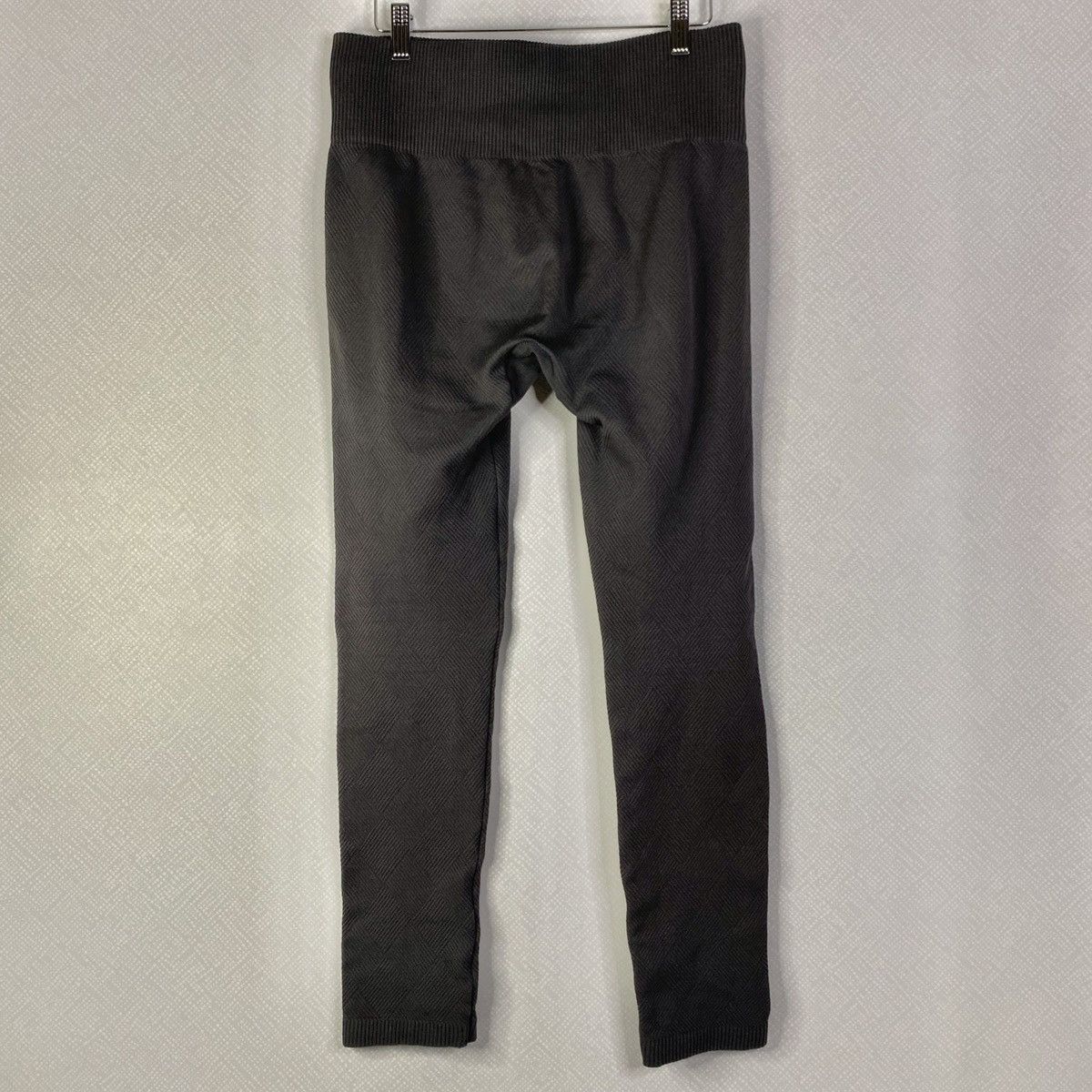 Other Textured High Waist Leggings Women's Large Tummy Control EUC Size 30" / US 8 / IT 44 - 3 Thumbnail