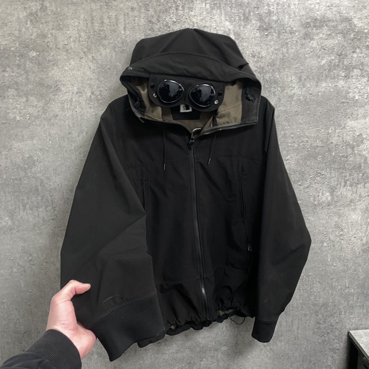 C.P. Company C.P Company Soft Shell Goggle Jacket Black Size XL Size US XL / EU 56 / 4 - 2 Thumbnail
