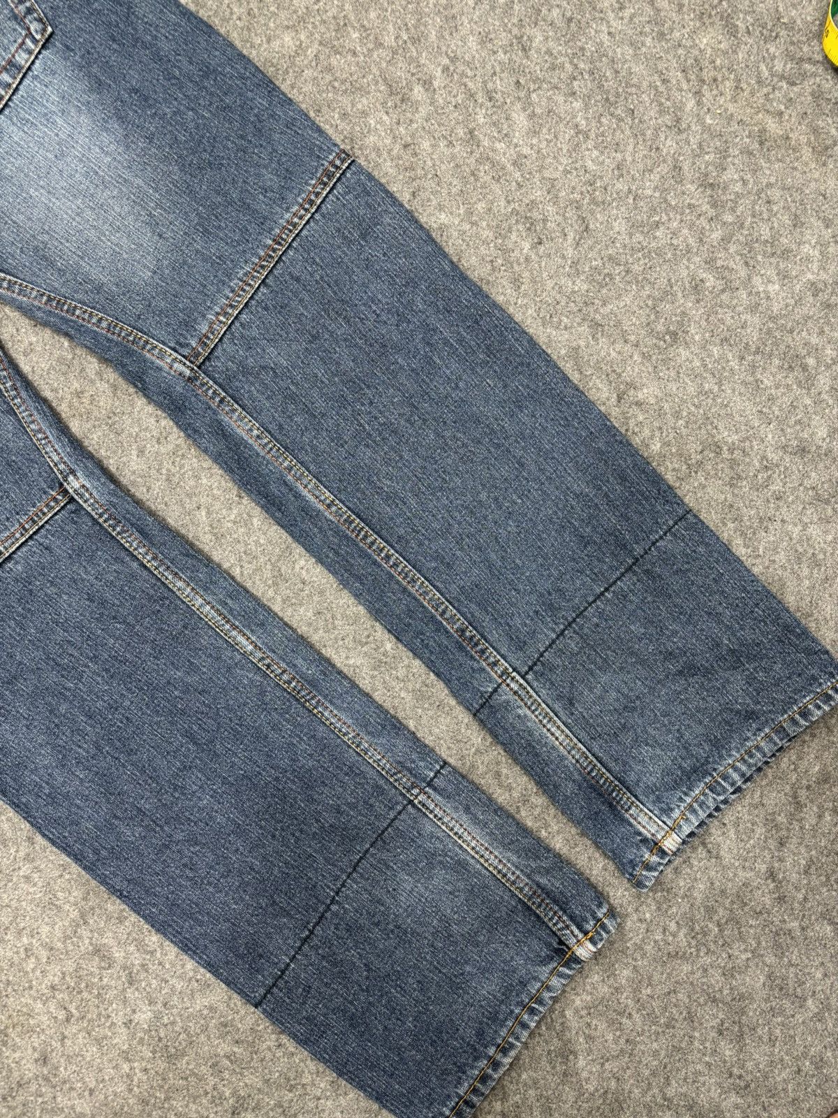 Japanese Brand 💥Double Waist💥Insane Dominate Twisted Leg Denim F653 Size US 32 / EU 48 - 18 Thumbnail