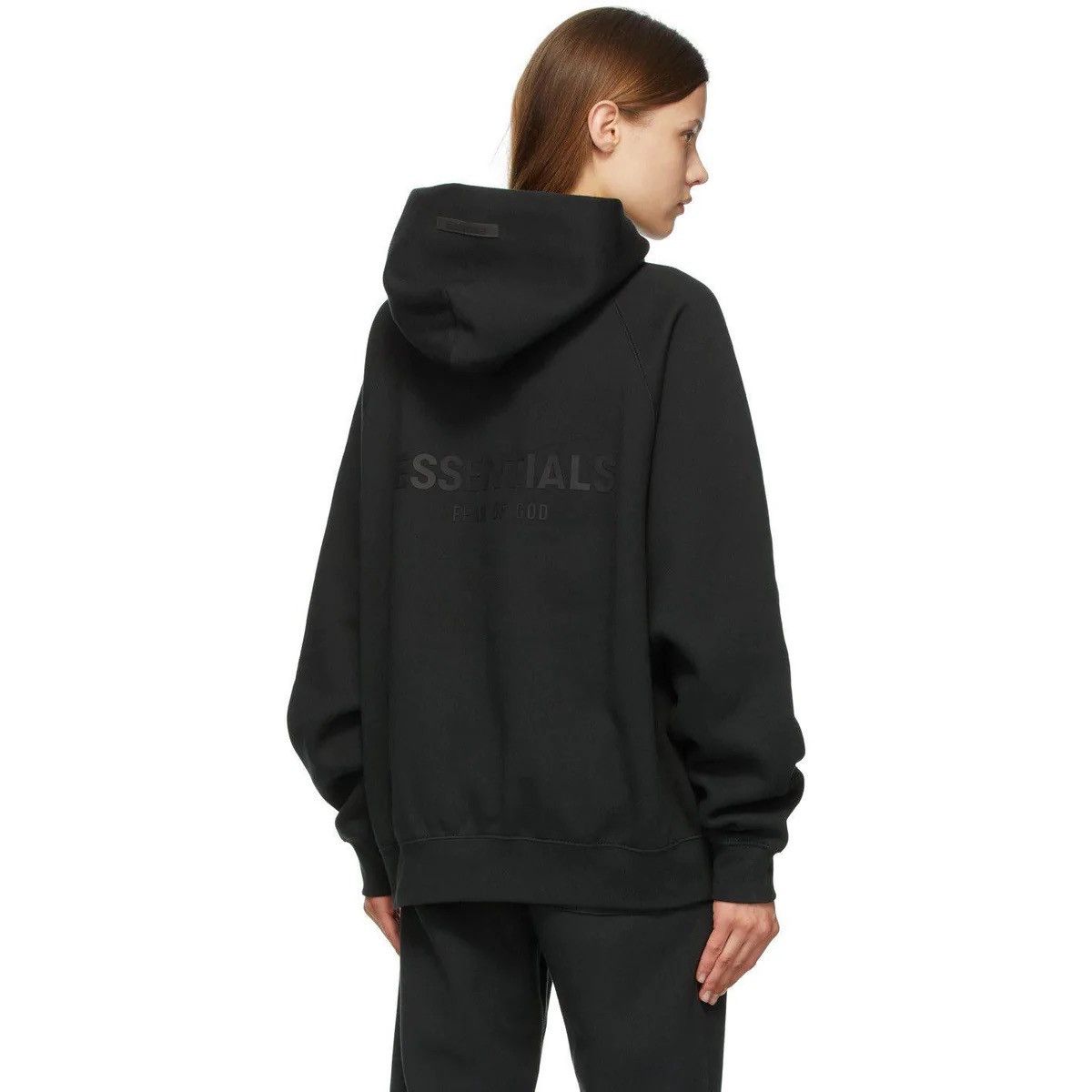 Fear of God SS21 Fear of God Essentials Pull-Over Hoodie Black Size M Size US M / EU 48-50 / 2 - 18 Thumbnail