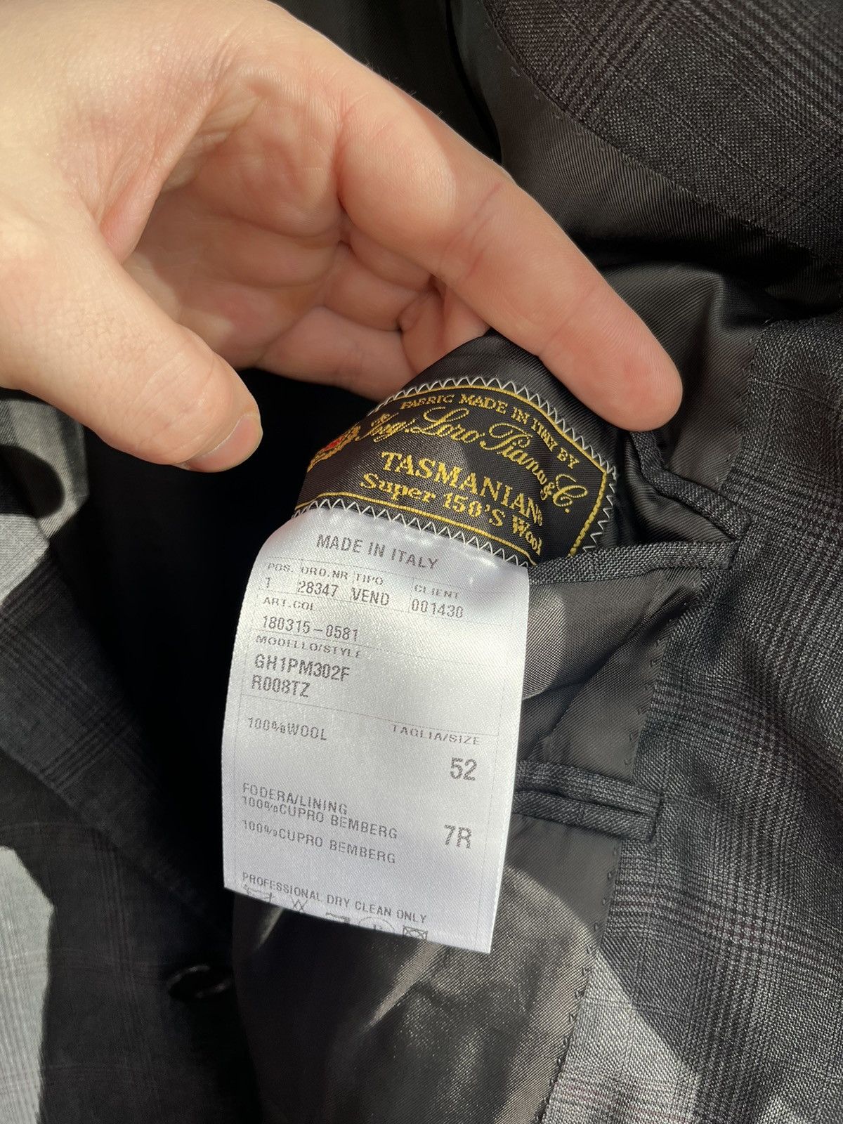 Caruso × Loro Piana Caruso suit Size 52R - 12 Thumbnail