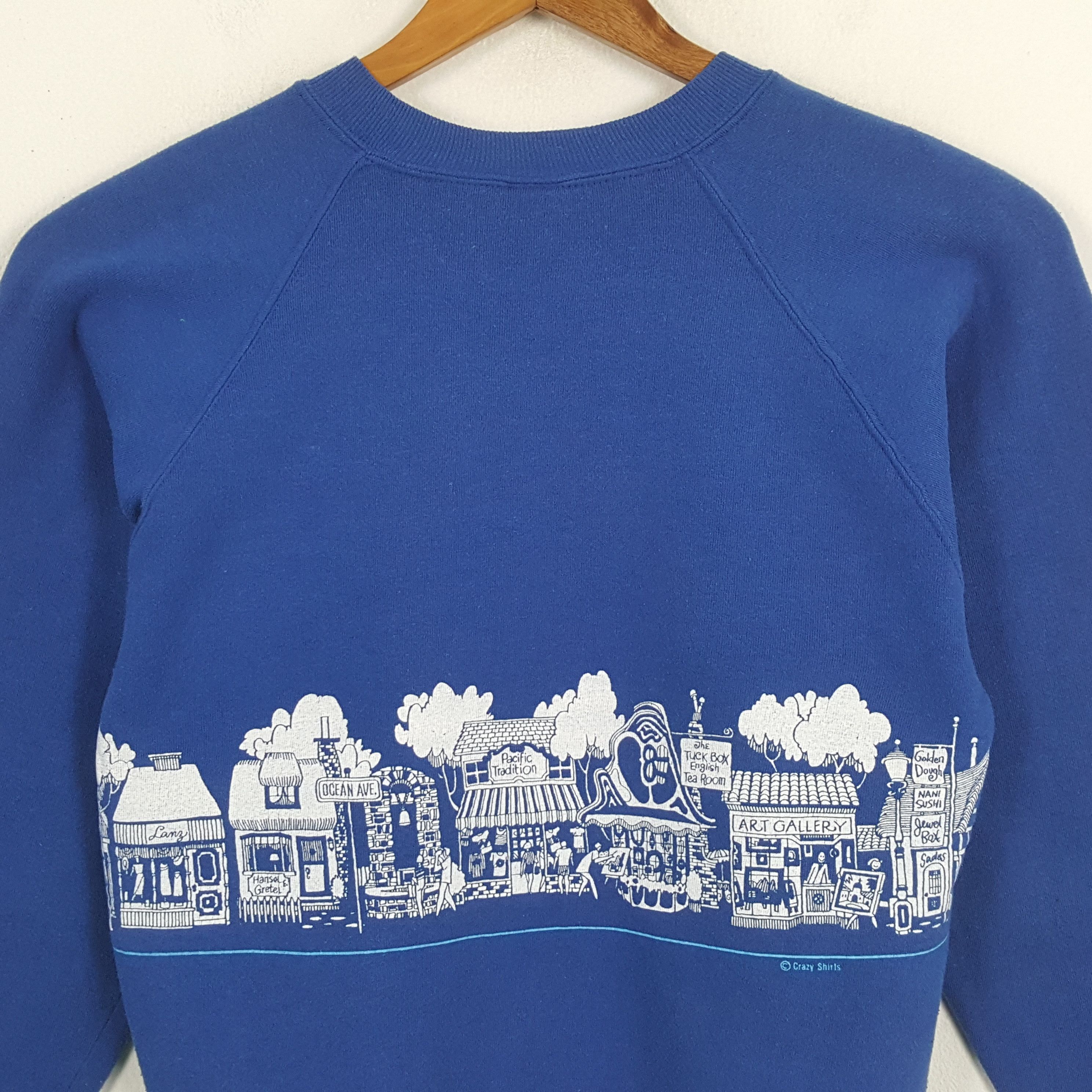 California Republic × Vintage Vintage 90's CARMEL BY THE SEA Promotion Sweatshirts Size US M / EU 48-50 / 2 - 4 Thumbnail