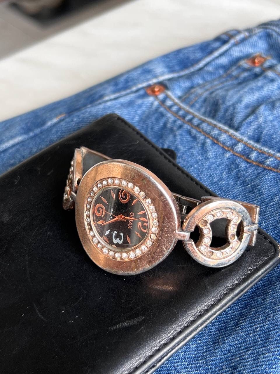 Japanese Brand × Vintage Vintage Japanese style futuristic Watch Omax Round Bracelet Size ONE SIZE - 1 Thumbnail