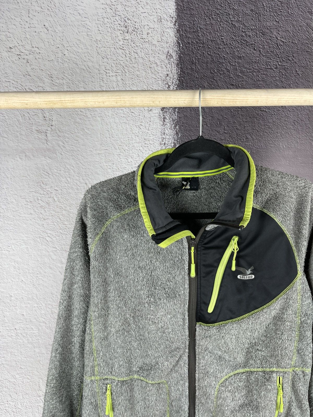 Vintage Salewa vintage Loft M jacket deep pile fleece Size US L / EU 52-54 / 3 - 3 Thumbnail