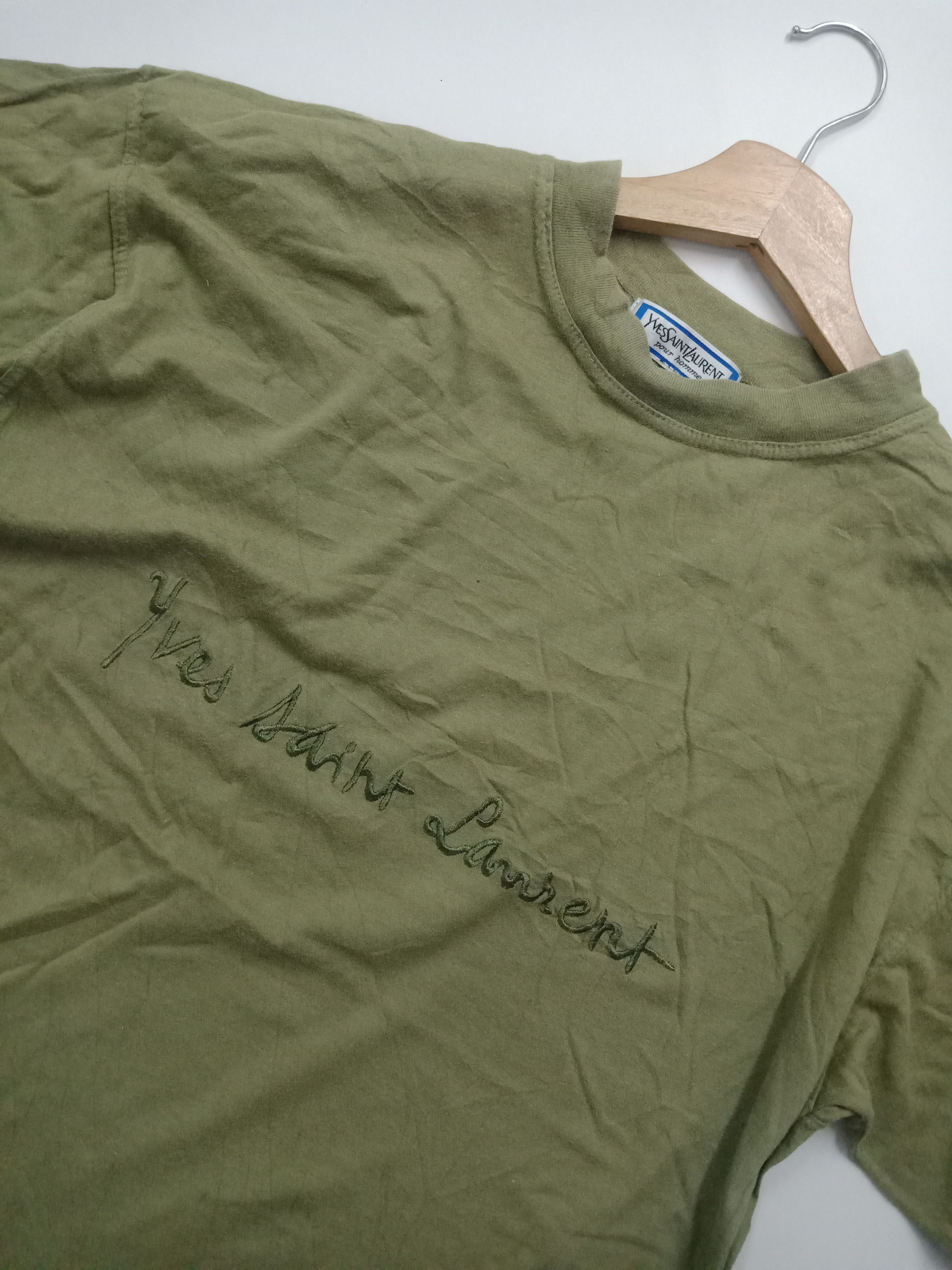 Yves Saint Laurent Yves Saint Laurent Spell Out Embroid #C Size US M / EU 48-50 / 2 - 3 Thumbnail