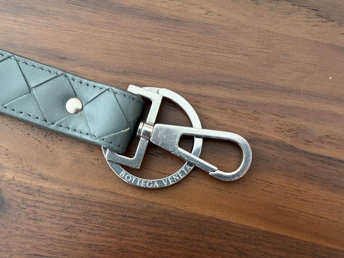 Bottega Veneta Intrecciato Leather Keychain Size ONE SIZE - 4 Thumbnail