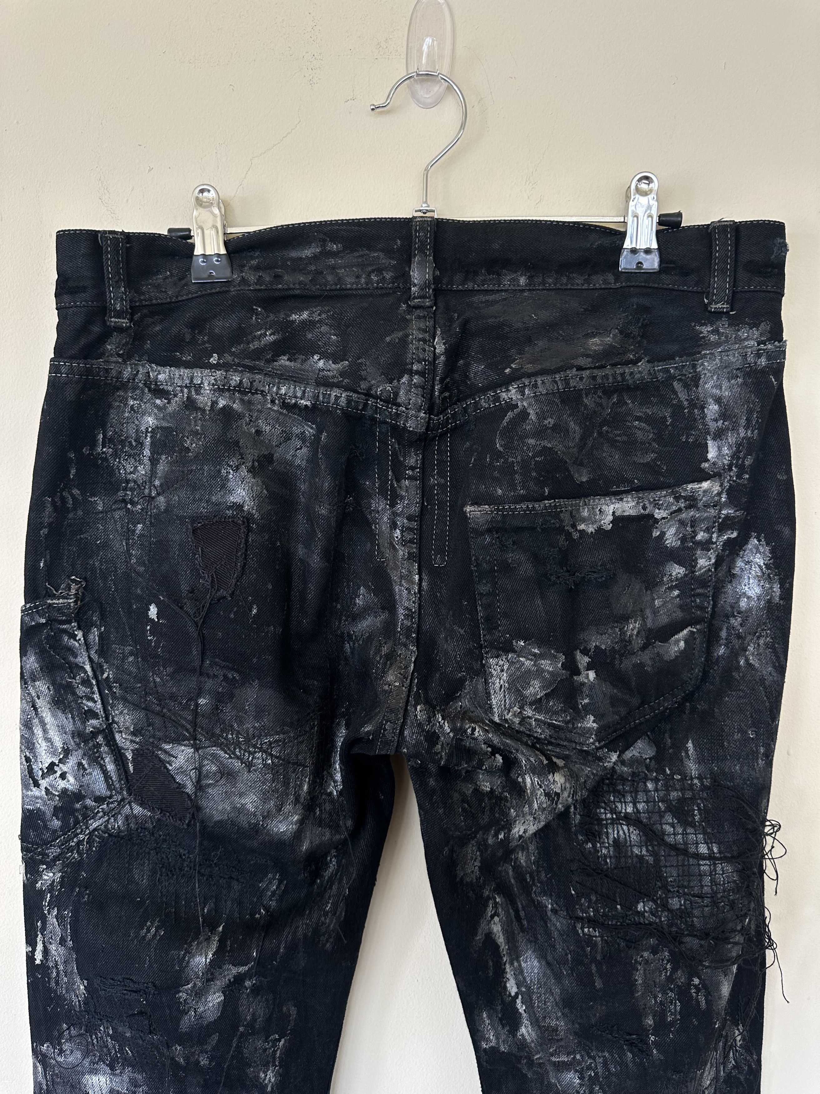 Rick Owens Rick Owens Waxed Detroit Cut Denim Size US 30 / EU 46 - 9 Thumbnail