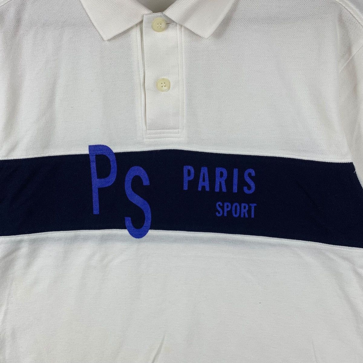 Other Vintage PARIS SPORT TENNIS Golf Double Sided Polo Tee Shirt Size US M / EU 48-50 / 2 - 5 Thumbnail