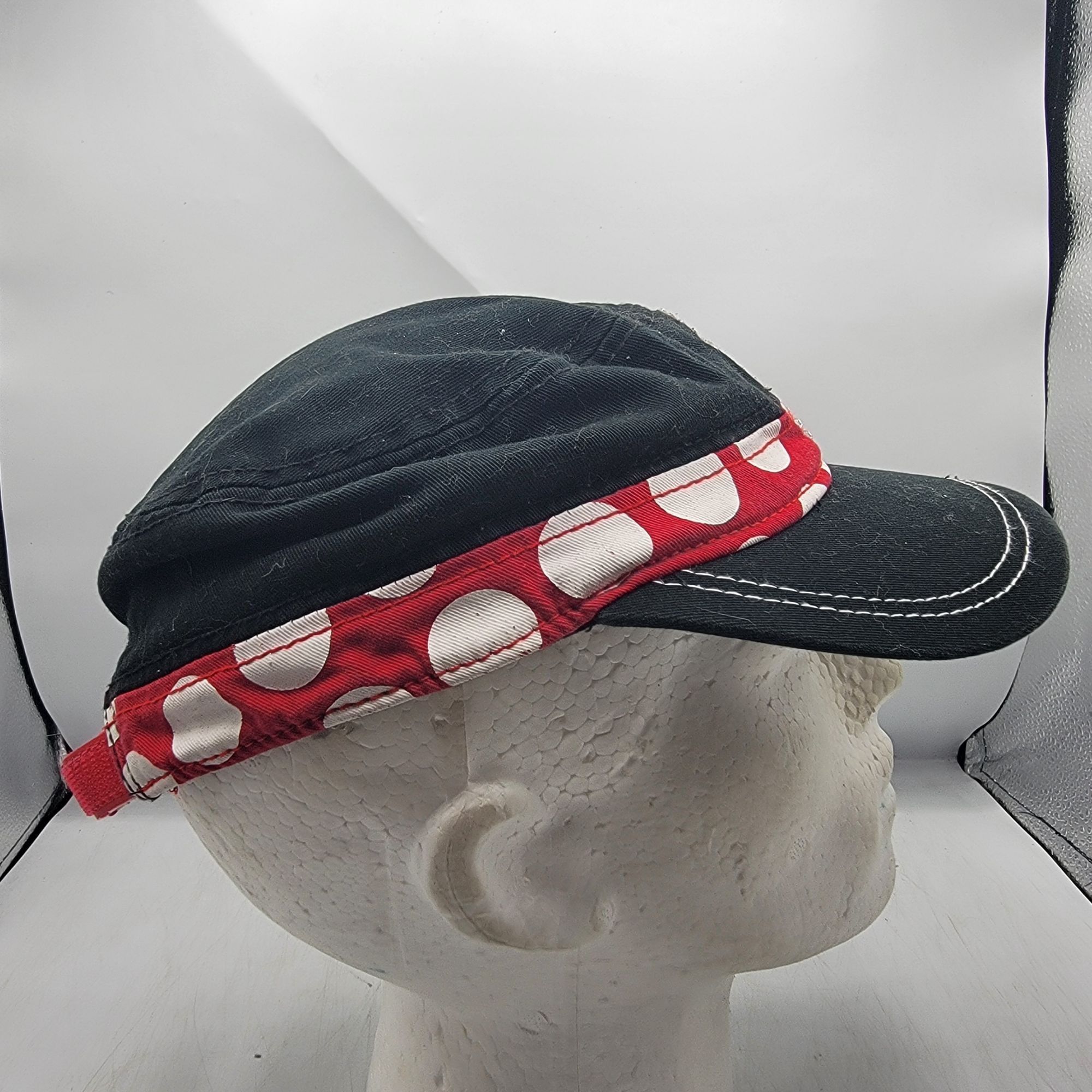 Disney Disney Parks Adults Black Red Polka Dot Rhinestone Minnie Mo Size ONE SIZE - 4 Thumbnail