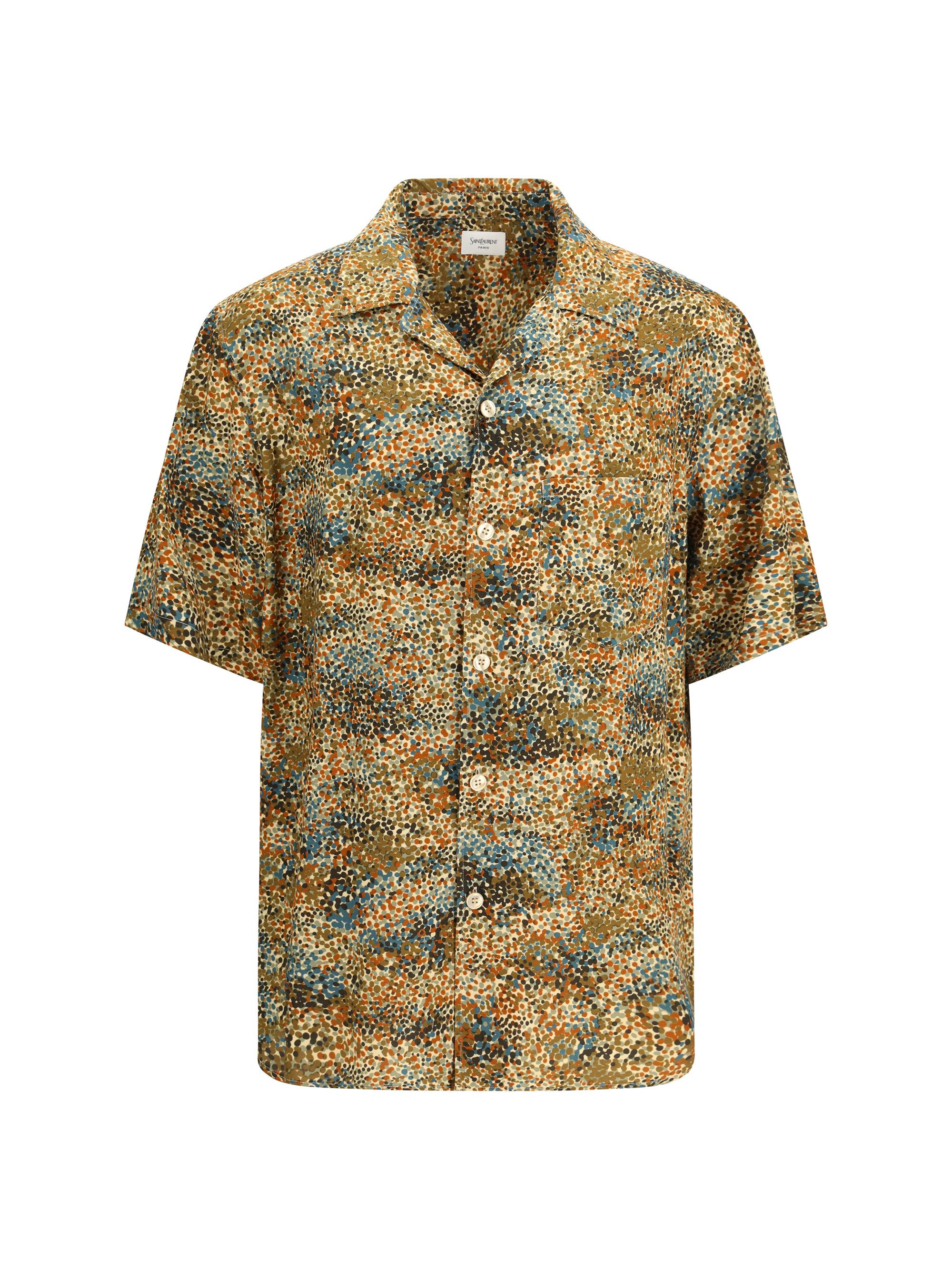 Saint Laurent Paris All-over print boxy Shirt Size US XL / EU 56 / 4 - 1 Thumbnail