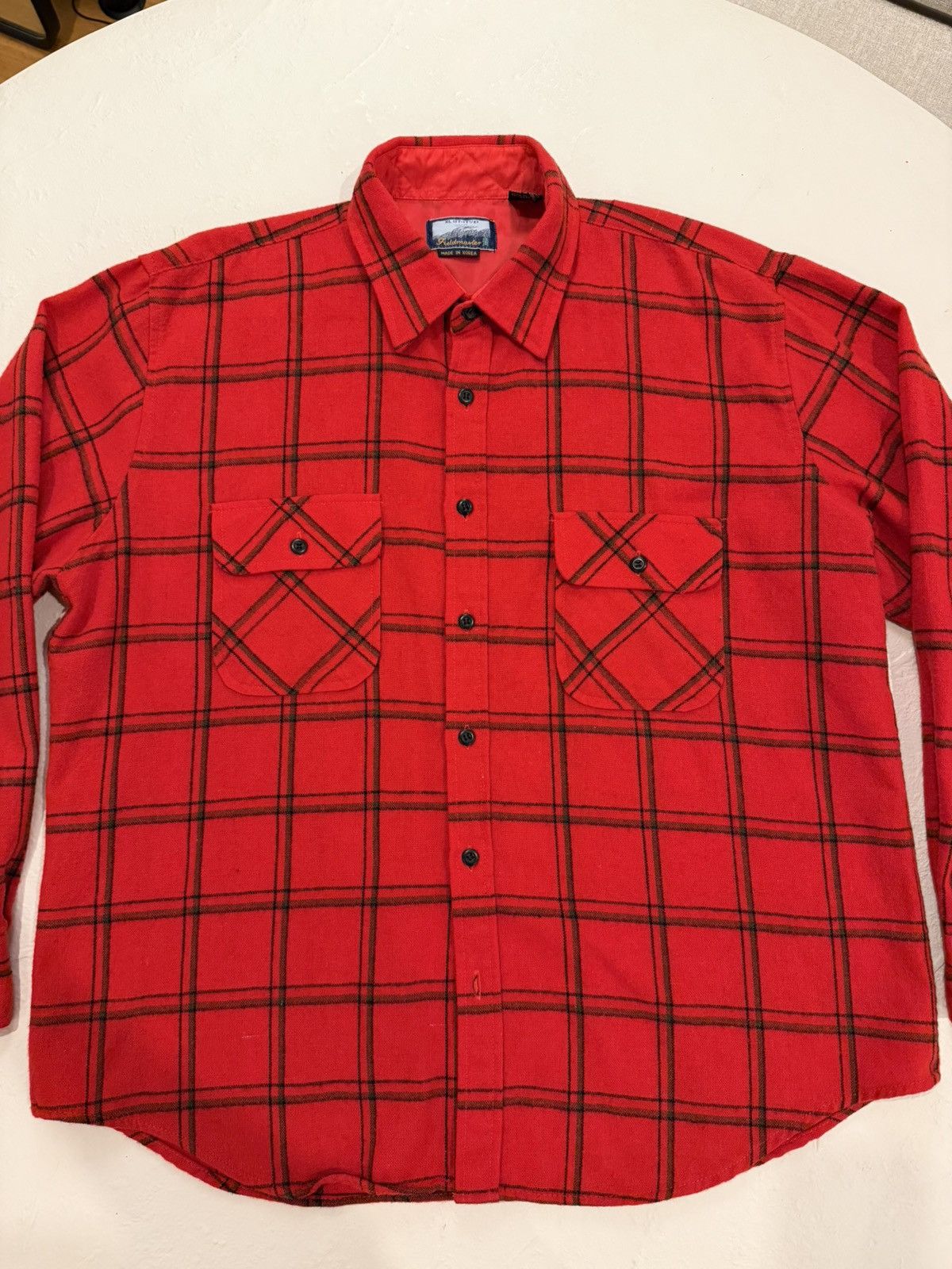 Fieldmaster Vintage Fieldmaster Flannel Button Up Shirt Size US XL / EU 56 / 4 - 2 Thumbnail