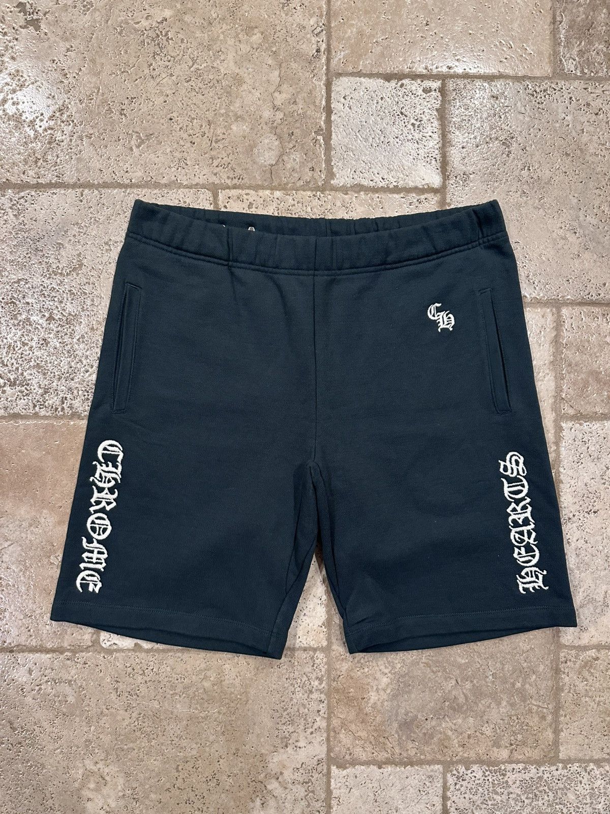 Chrome Hearts Slo' Ride Sweat Shorts | Grailed