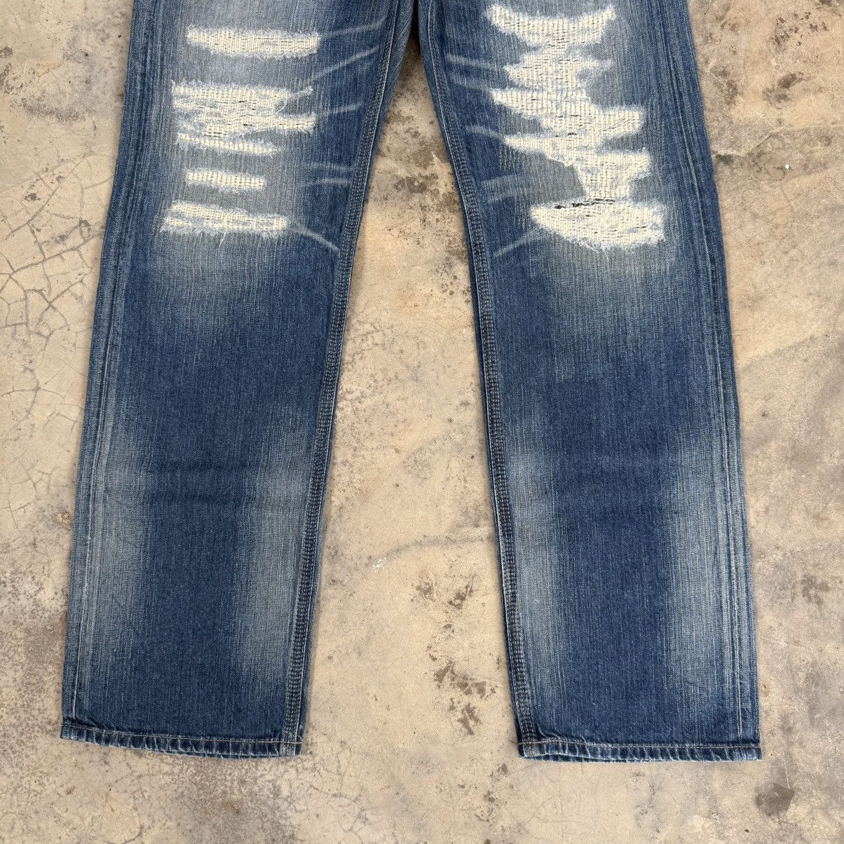 Edwin VINTAGE EDWIN XV FADED JEAN DENIM PANTS Size US 35 - 3 Thumbnail