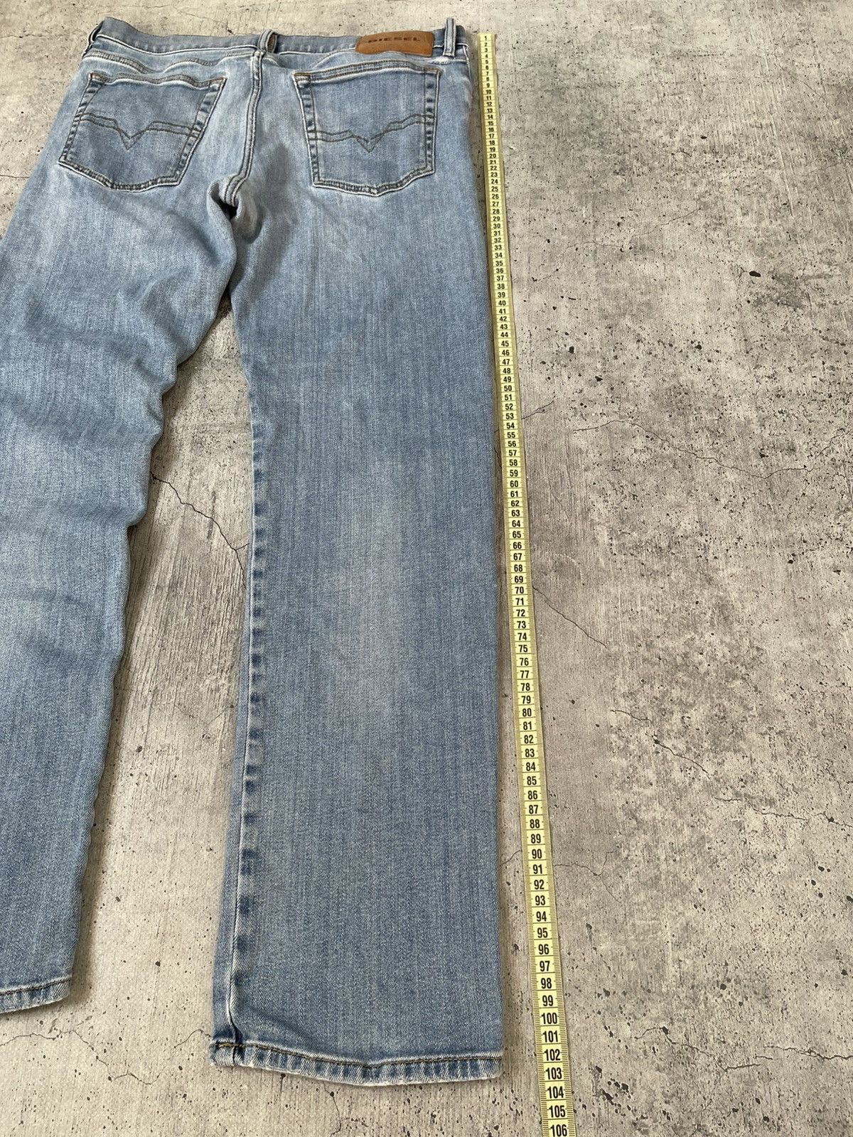 Other Vintage Diesel Jeans Washed Wide Japanese Y2K Avant Garde Size US 34 / EU 50 - 6 Thumbnail