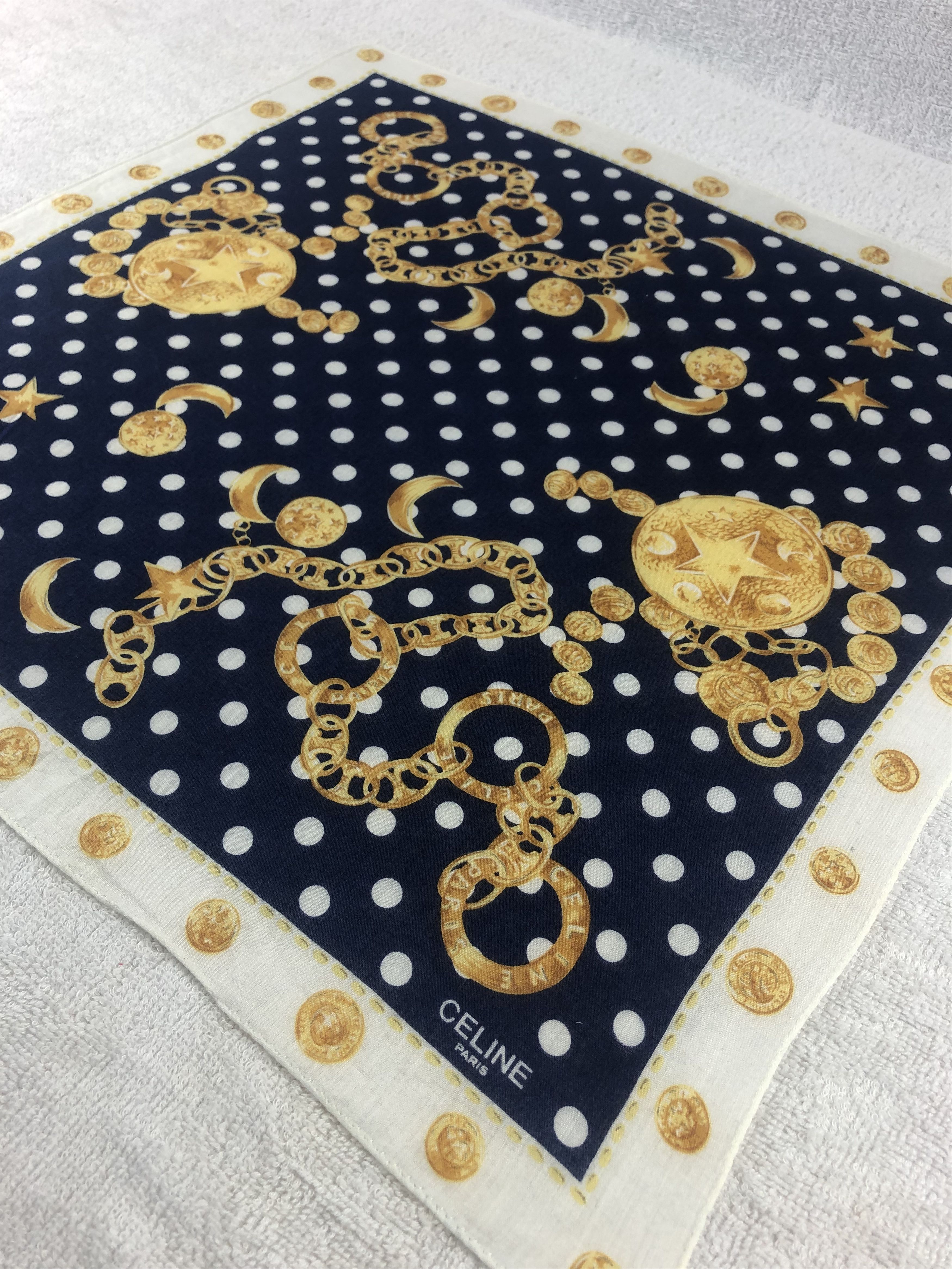 Celine Celine Handkerchief / Bandana / Neckerchief Size ONE SIZE - 4 Thumbnail