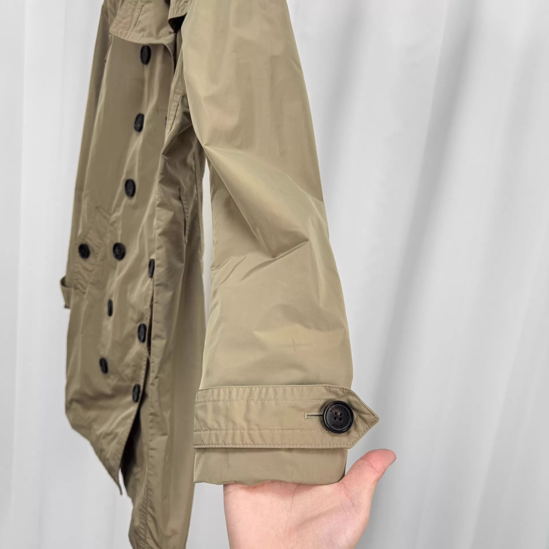 Burberry Burberry DB Check Lined Trench UK8 98 New Beltless Size S / US 4 / IT 40 - 4 Thumbnail