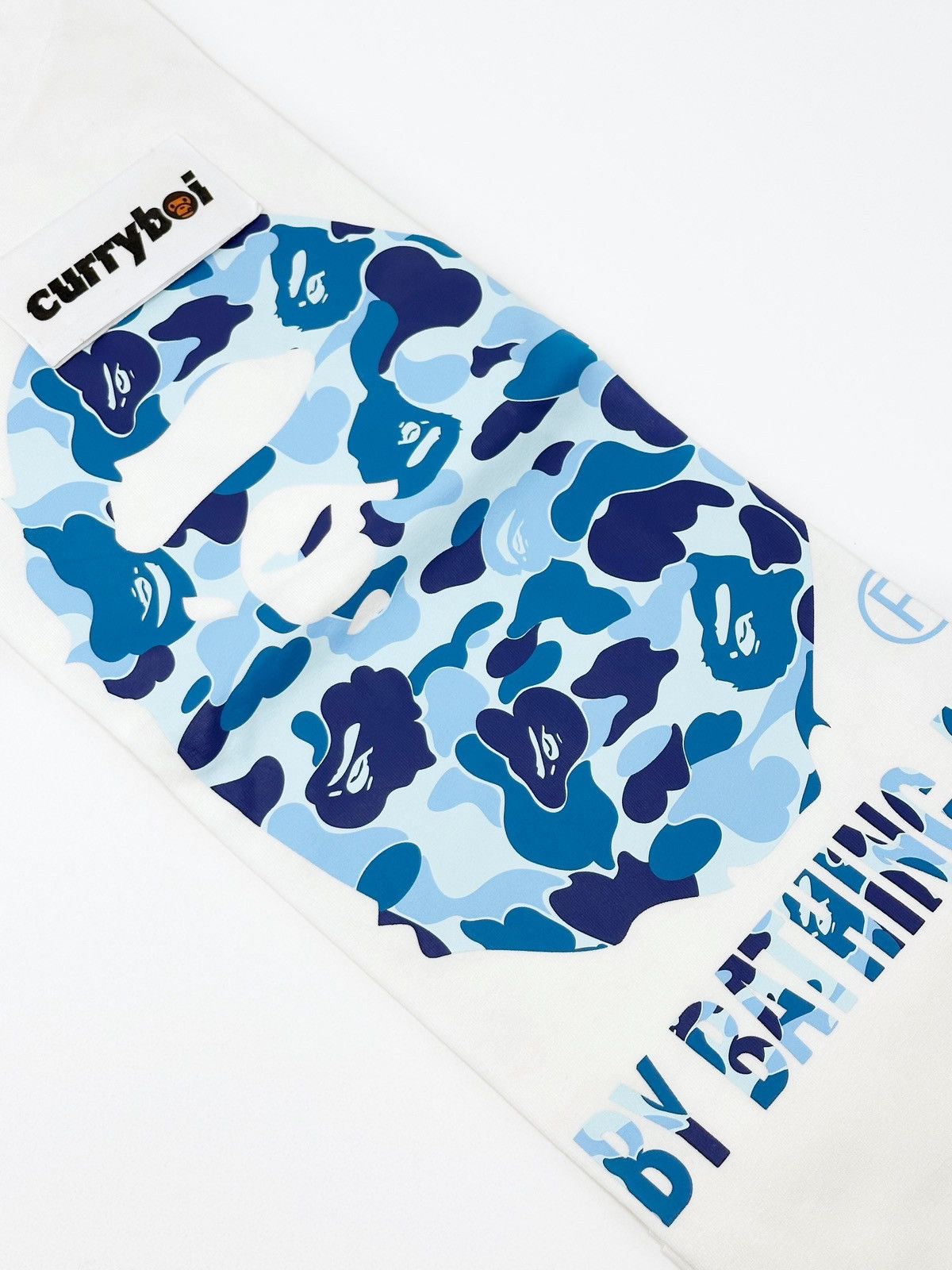 Bape BAPE ABC Camo By Bathing Ape Tee White/Blue Size US L / EU 52-54 / 3 - 4 Thumbnail