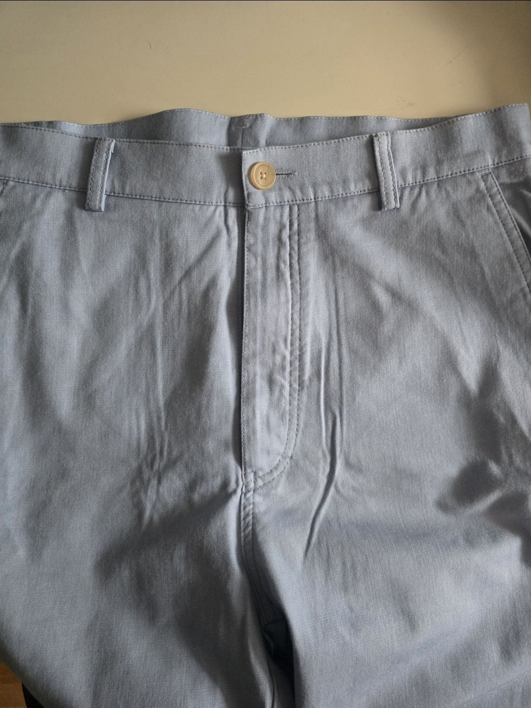 Holland & Sherry Holland & Sherry Wool Denim Pants Size US 32 / EU 48 - 1 Thumbnail