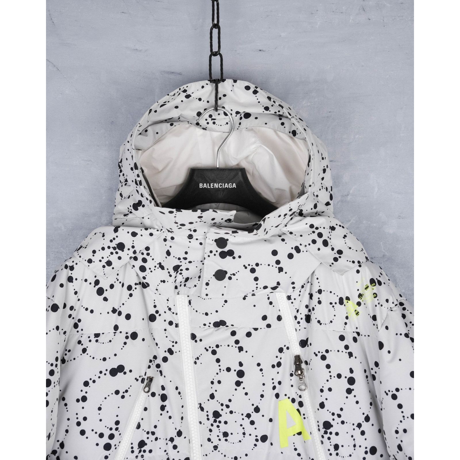Nike ACG Nike acg white splatter tech winter goose down puffer jacket Size US L / EU 52-54 / 3 - 3 Thumbnail