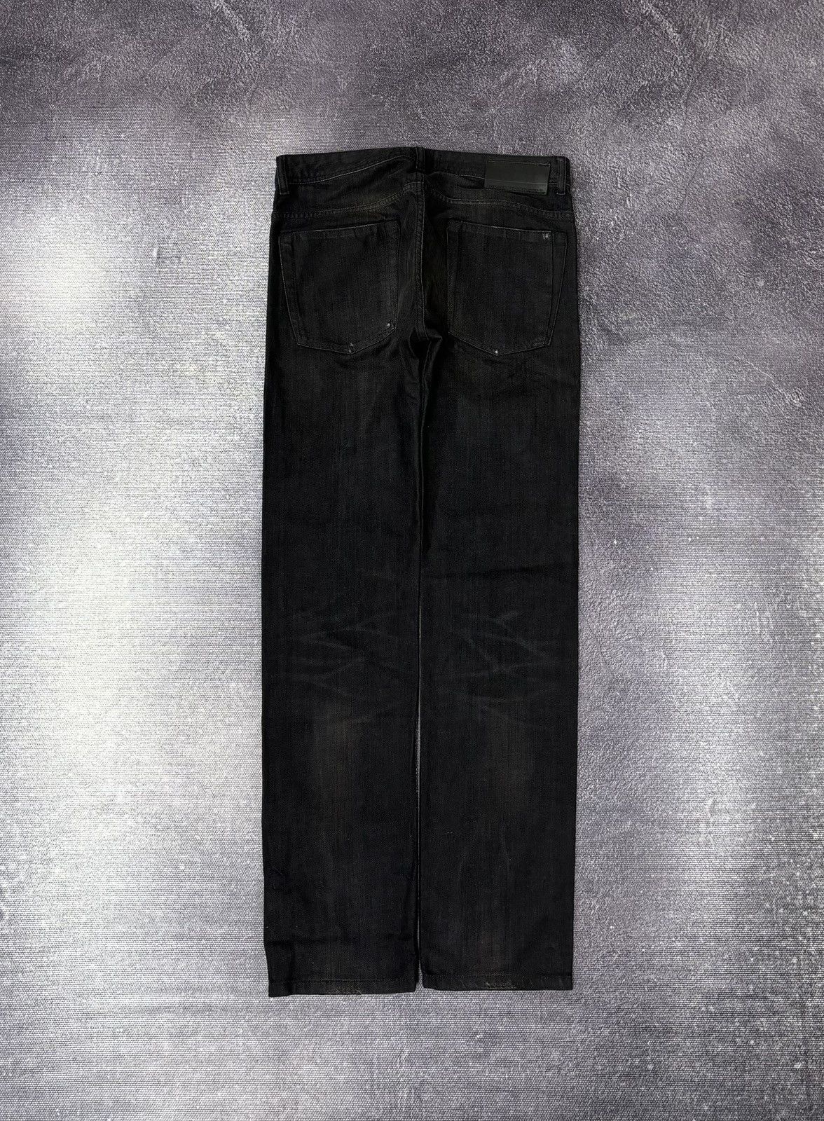 Diesel Black Gold Diesel Black Gold NWT Excess Black Straight Denim Jeans Size US 28 / EU 44 - 2 Thumbnail