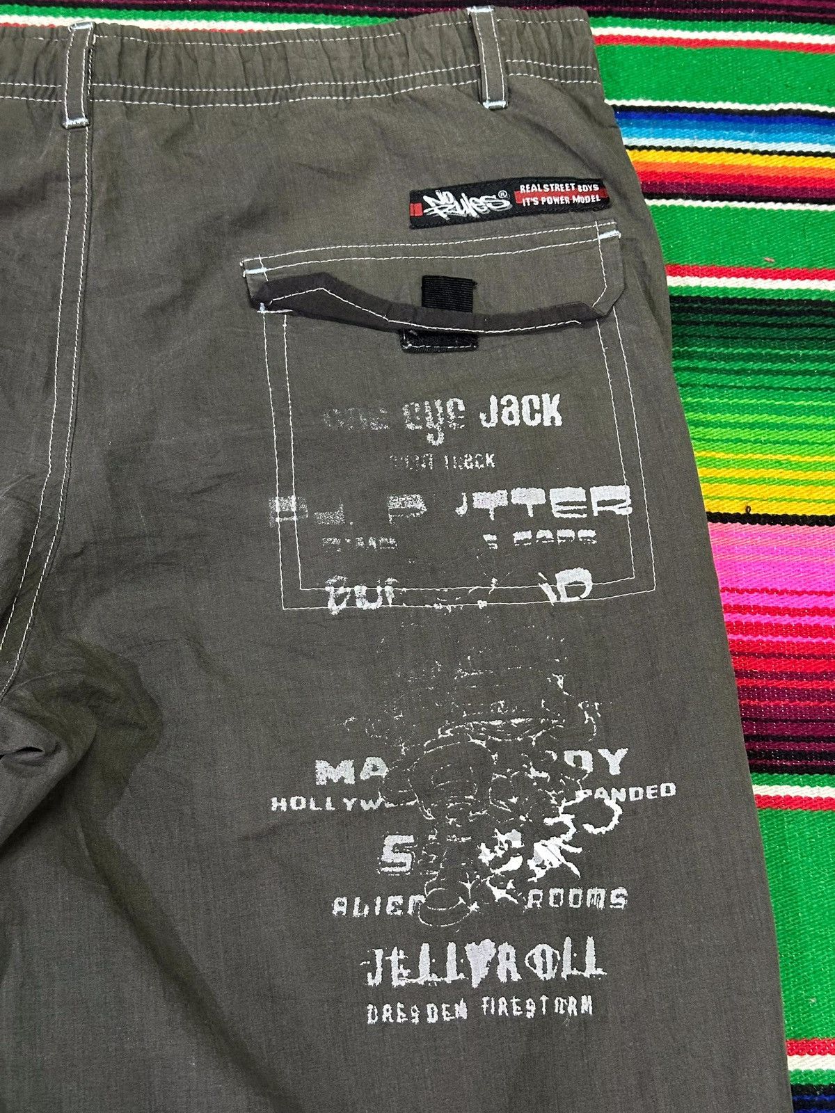 If Six Was Nine 💥No Rules💥 Skate Trouser Green Army 💥 Size US 32 / EU 48 - 9 Thumbnail