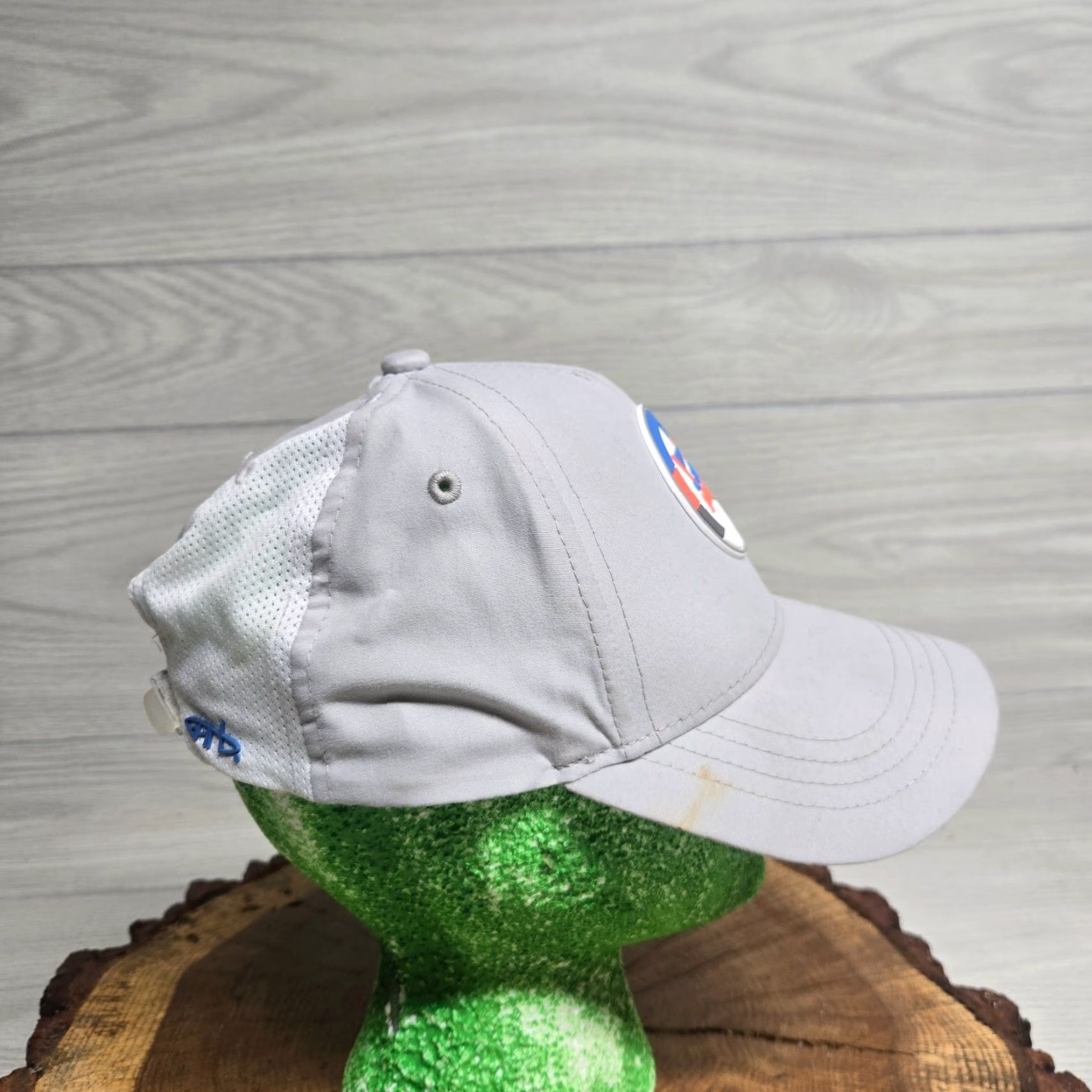 Vintage PGA Hat Baseball Cap Teen One Size Gray Adjustable, Breathable Sports Casual Shirt? Size ONE SIZE - 3 Thumbnail