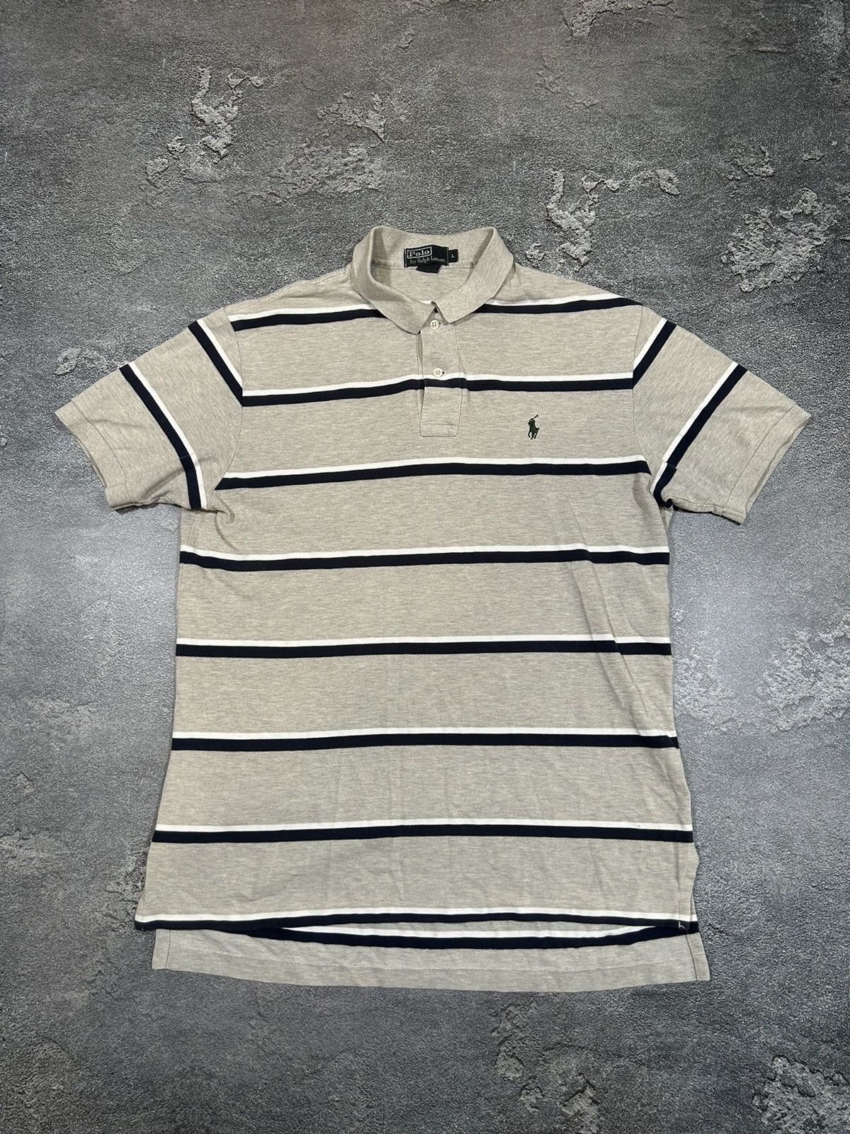 Polo Ralph Lauren × Ralph Lauren × Vintage Vintage 90s Polo Ralph Lauren Rugby T-Shirt Size US L / EU 52-54 / 3 - 1 Thumbnail