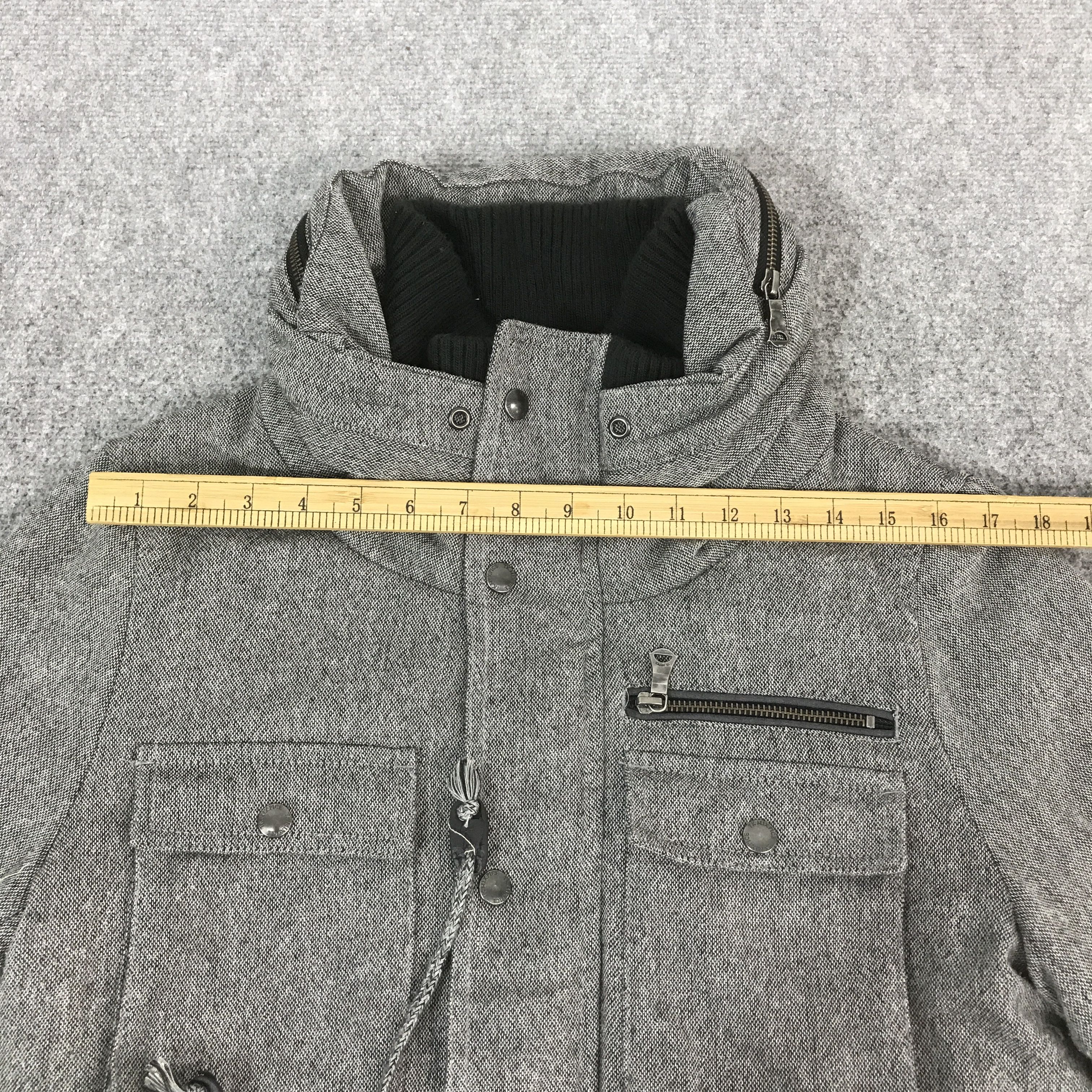 Japanese Brand TKMIXPICE JAPAN DESIGN BONO COLLAR JACKET K64B9 Size US M / EU 48-50 / 2 - 5 Thumbnail