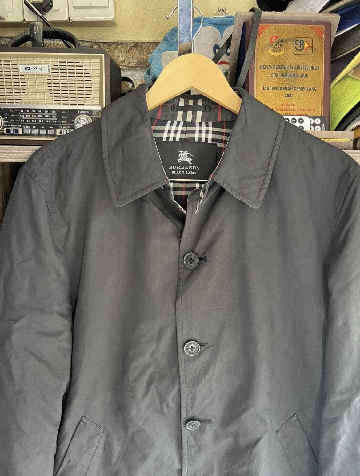 Burberry 🔥Burberry Black Label Button Jacket Size US M / EU 48-50 / 2 - 6 Thumbnail