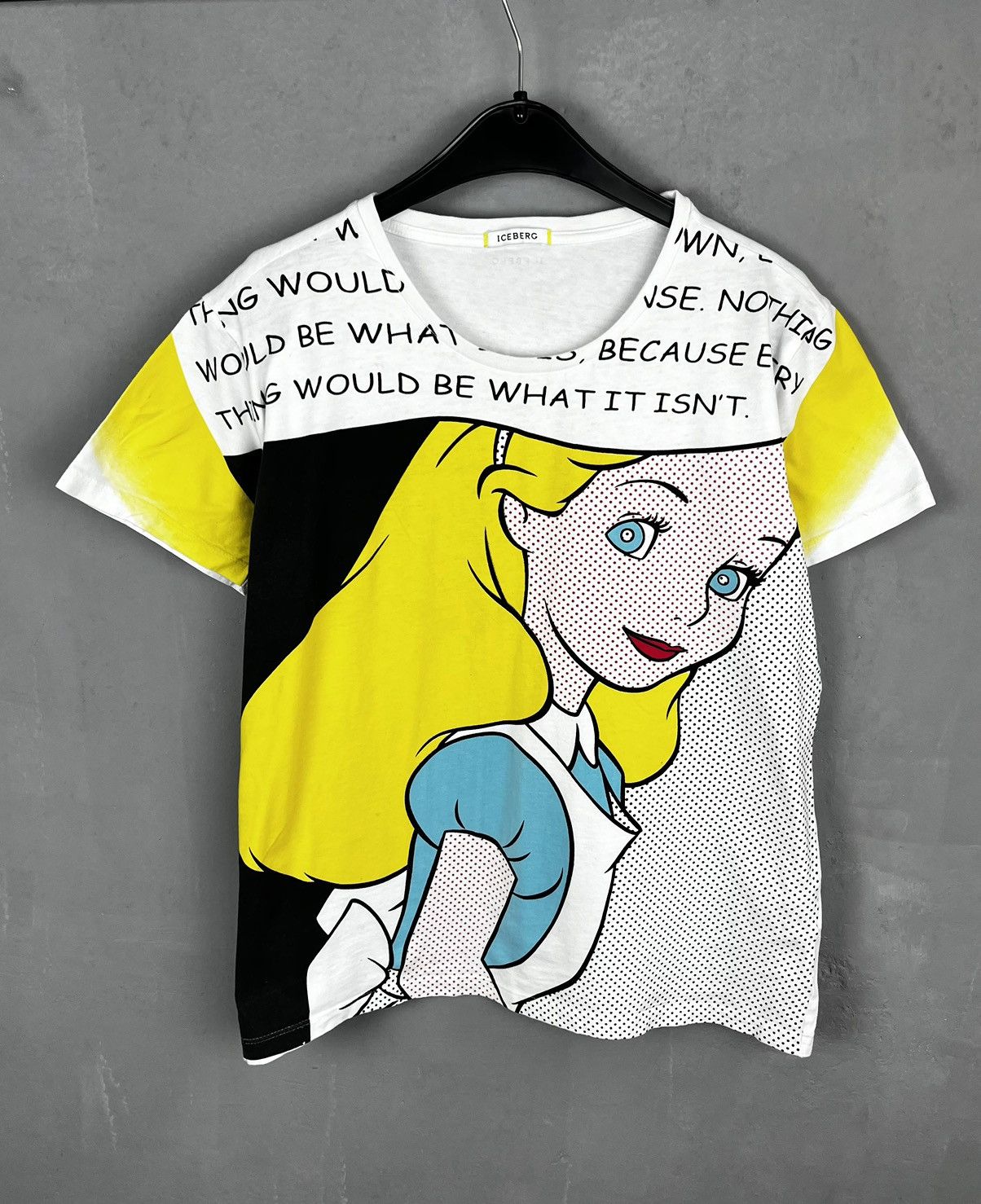 Designer × Iceberg VTG Iceberg x Disney Snow White Graphic T-Shirt Size S / US 4 / IT 40 - 1 Thumbnail