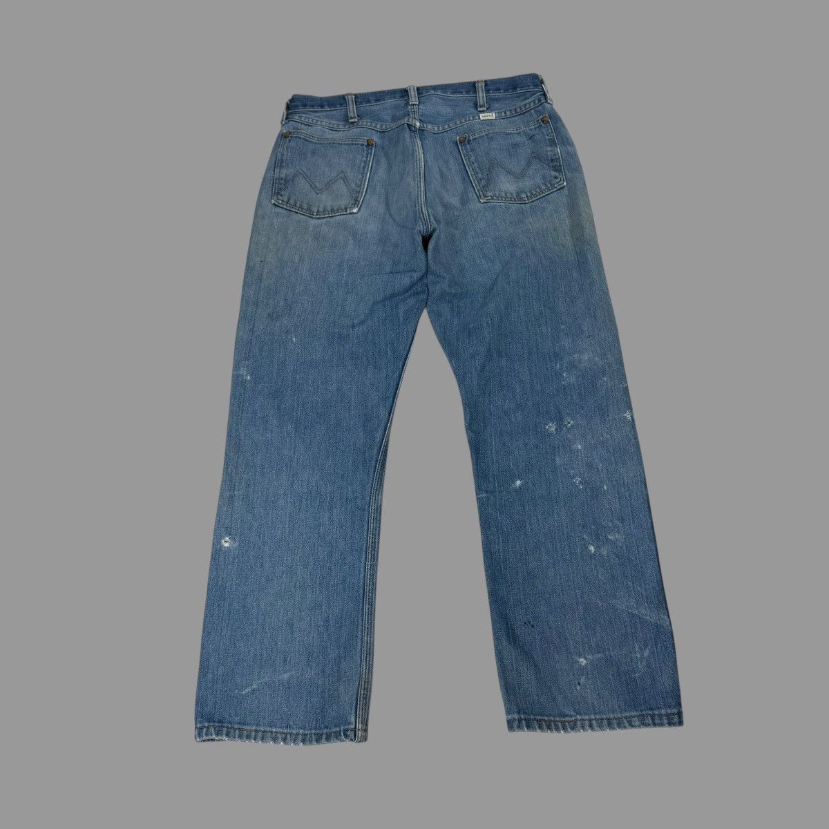 Vintage Vintage 1970s faded denim jeans Size US 34 / EU 50 - 2 Thumbnail