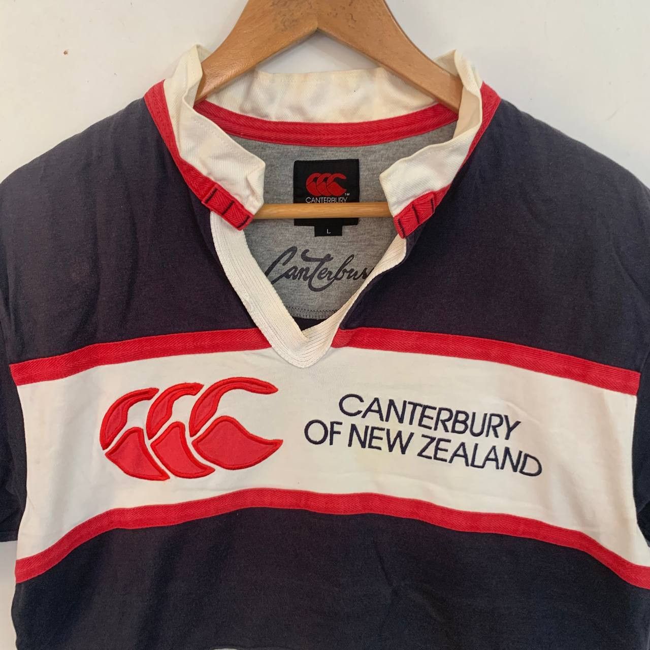 Canterbury of New Zealand Canterbury Polo Shirt Stripe Vintage 90s Size US M / EU 48-50 / 2 - 3 Thumbnail